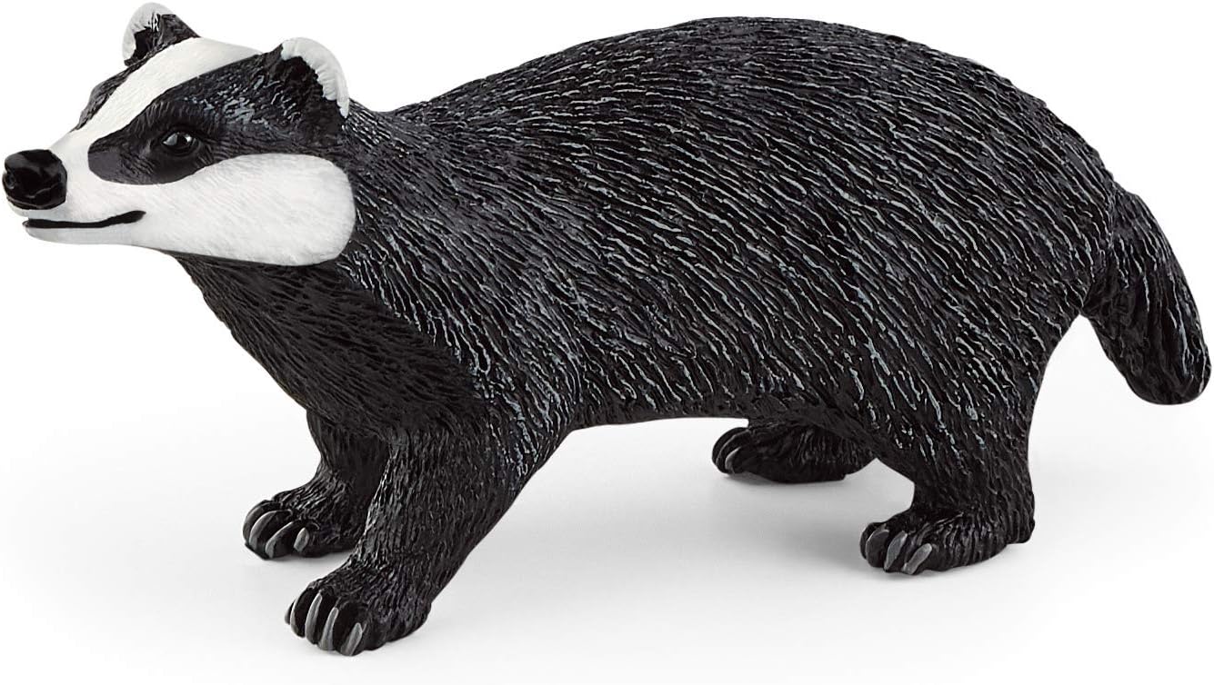 Schleich 14842 Wild Life Badger - Detailed Animal Figure for Kids 3-8 1