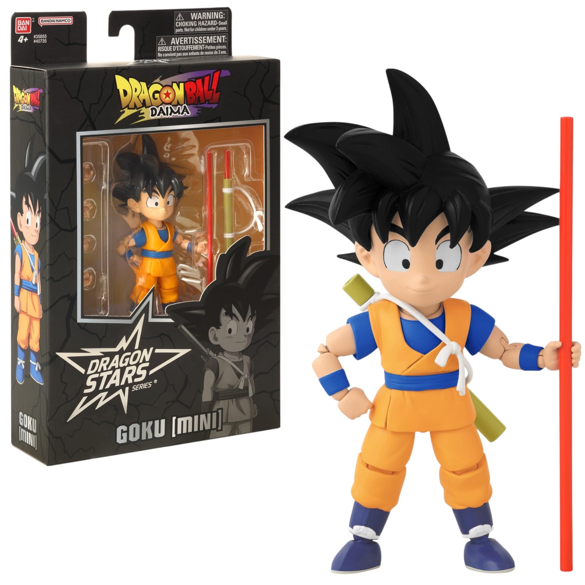 Bandai Dragon Stars Dragon Ball Daima - Kid Goku Action Figure 8