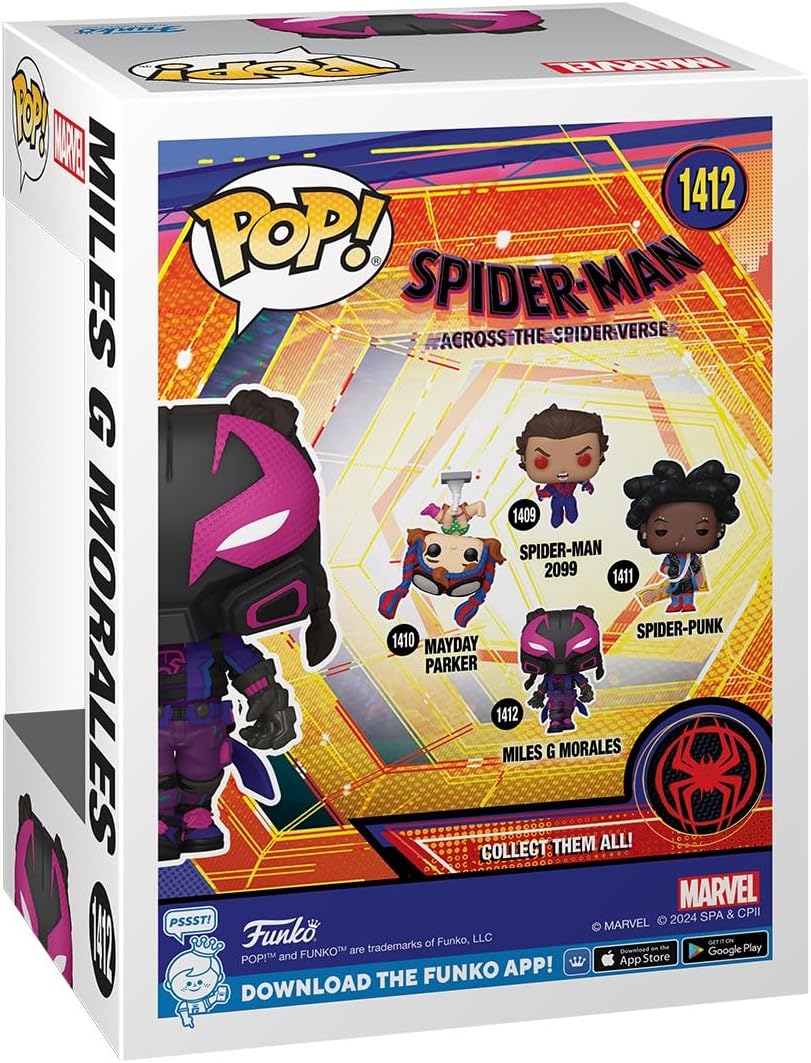 Funko Pop! Marvel Spider-Man: Across the Spider-Verse - Prowler Vinyl Figure (82650)