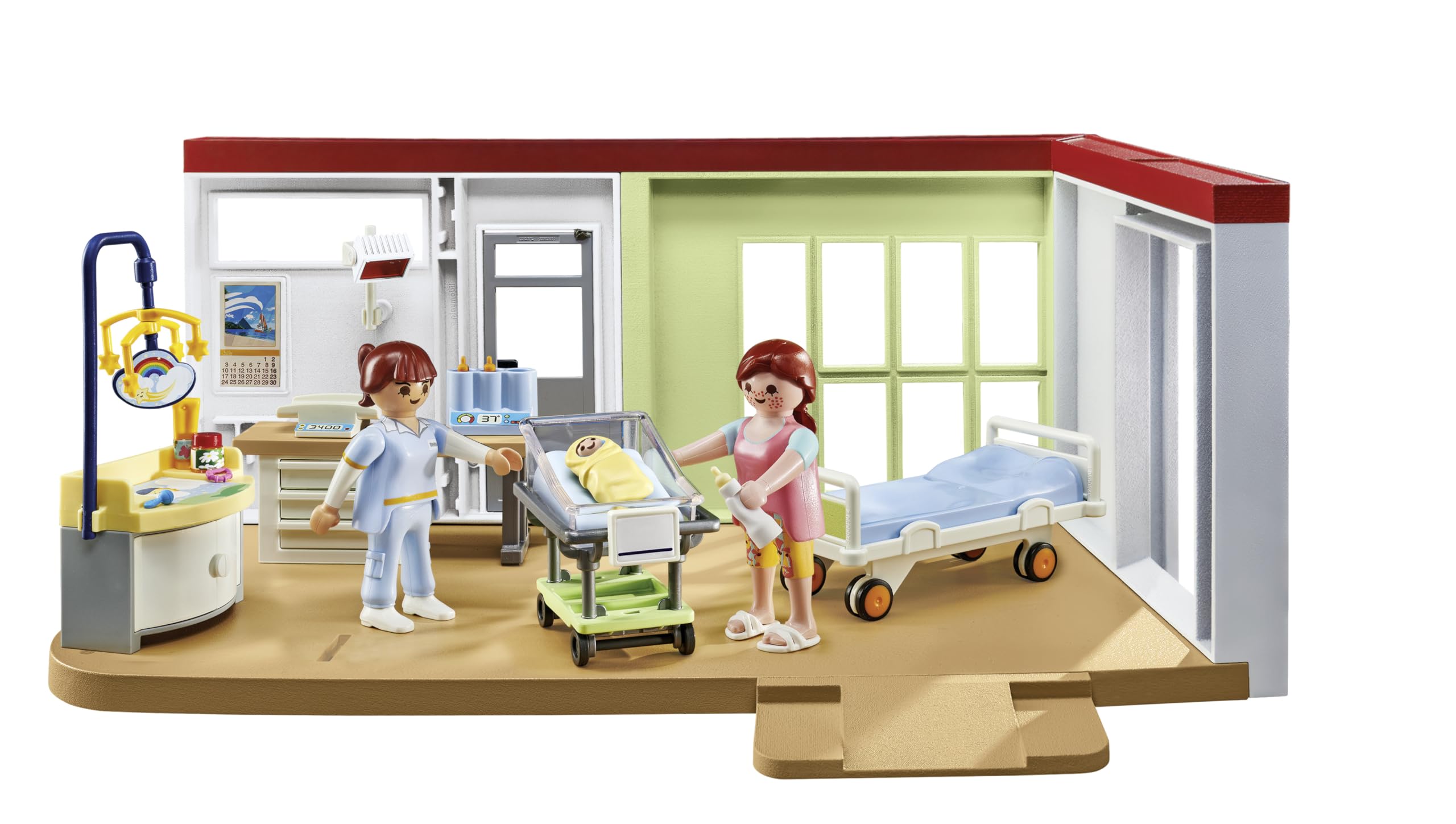 Playmobil 71616 Action Heroes Maternity Ward Playset - Educational Role Play for Ages 4+ 2