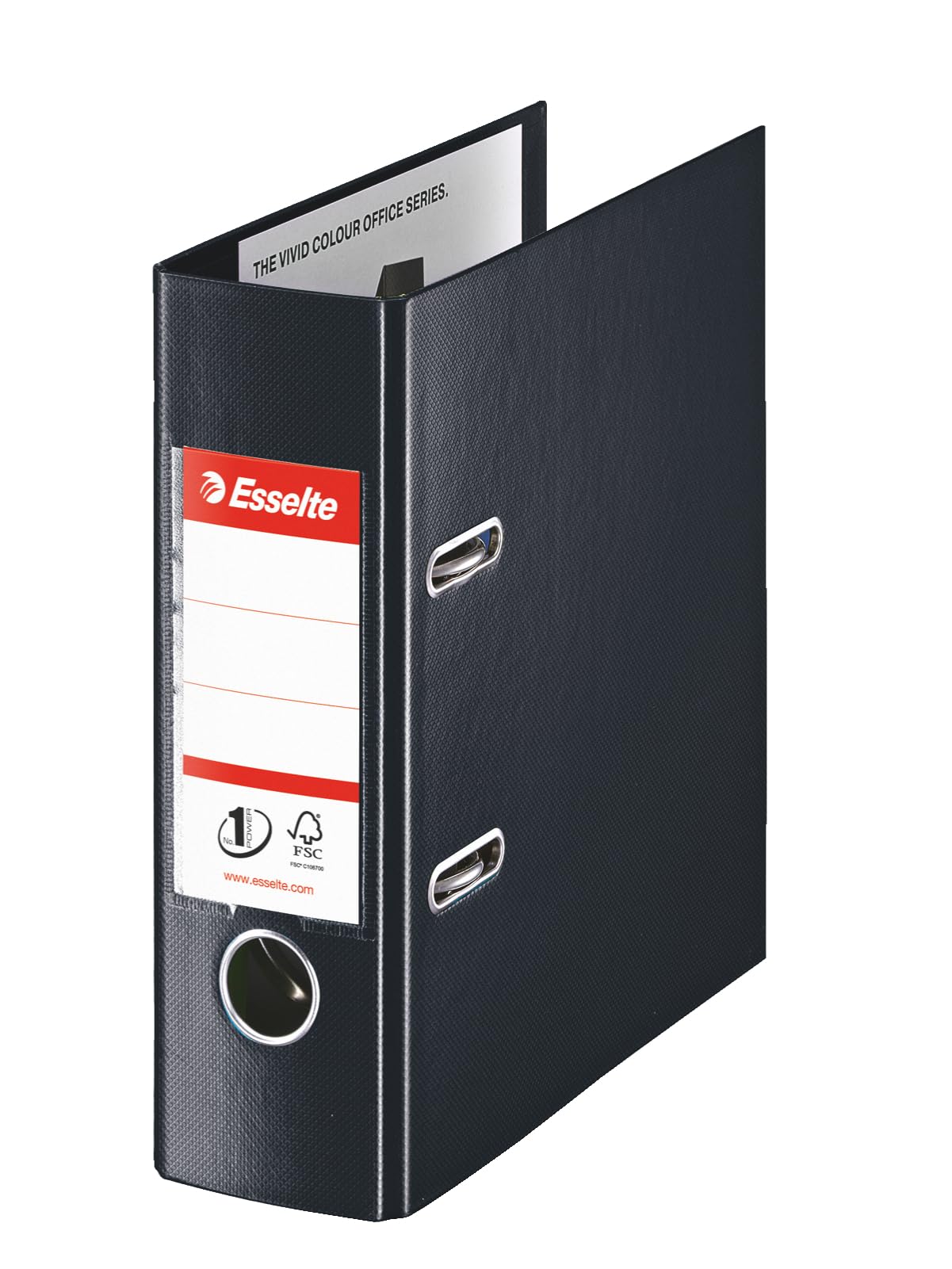 Esselte VIVIDA 468670 Lever Arch File - A5 Polypropylene, 75mm Spine | Patented No1 Mechanism