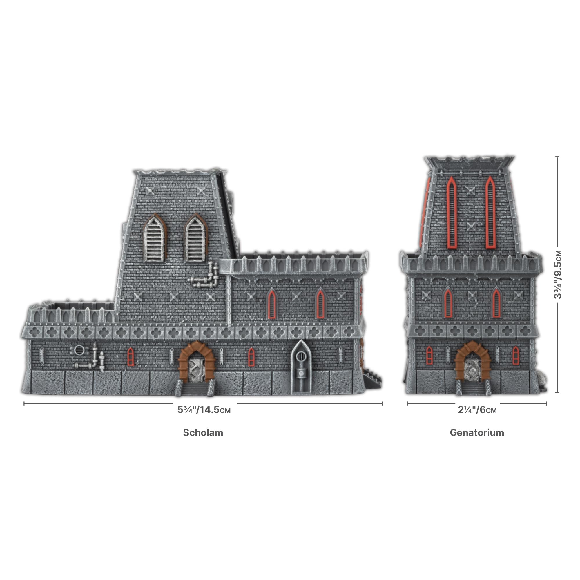 Gale Force Nine BIAB - Mundus Imperialis - Scholam & Genatorium Terrain | Resin 2