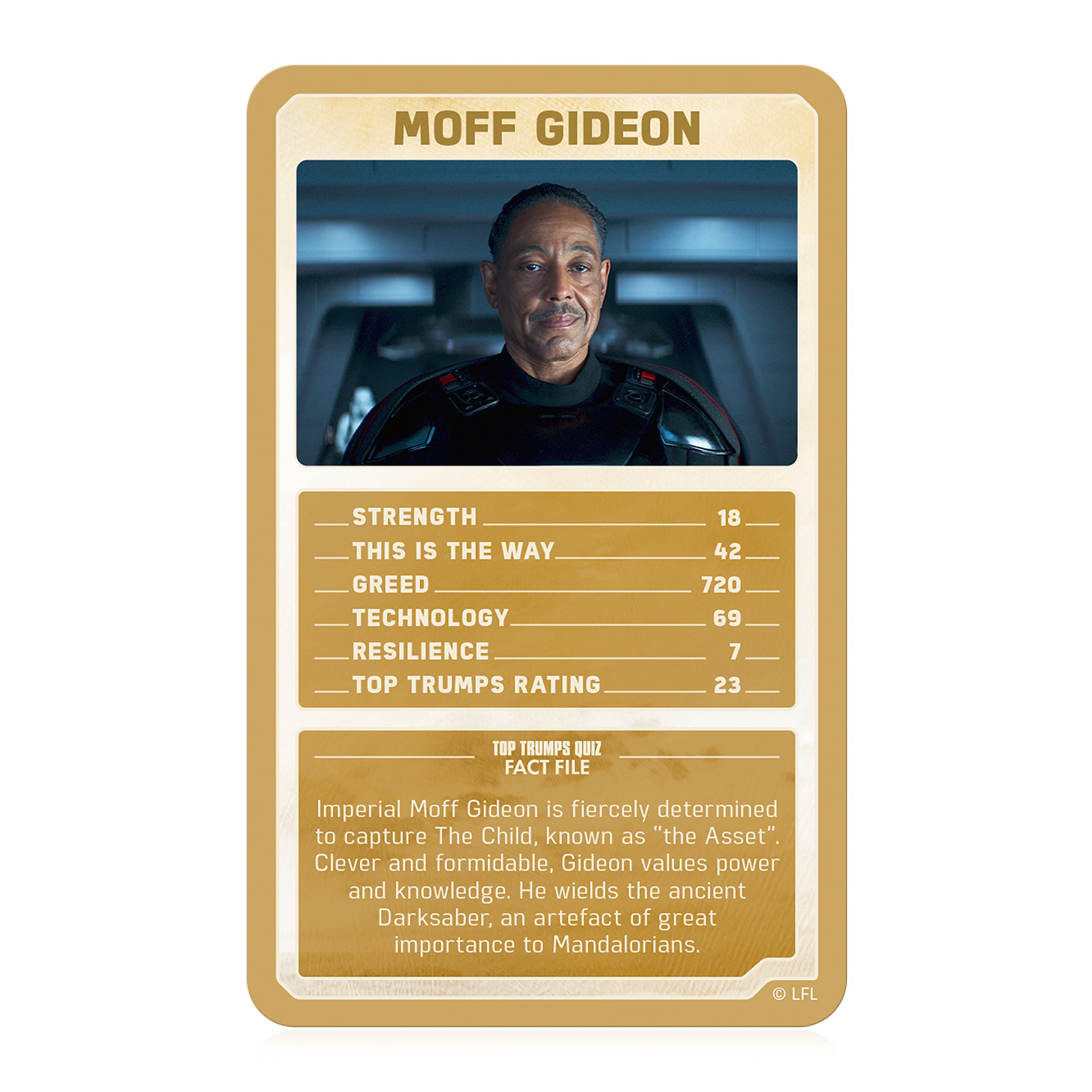 Top Trumps Star Wars The Mandalorian Limited Edition Card Game