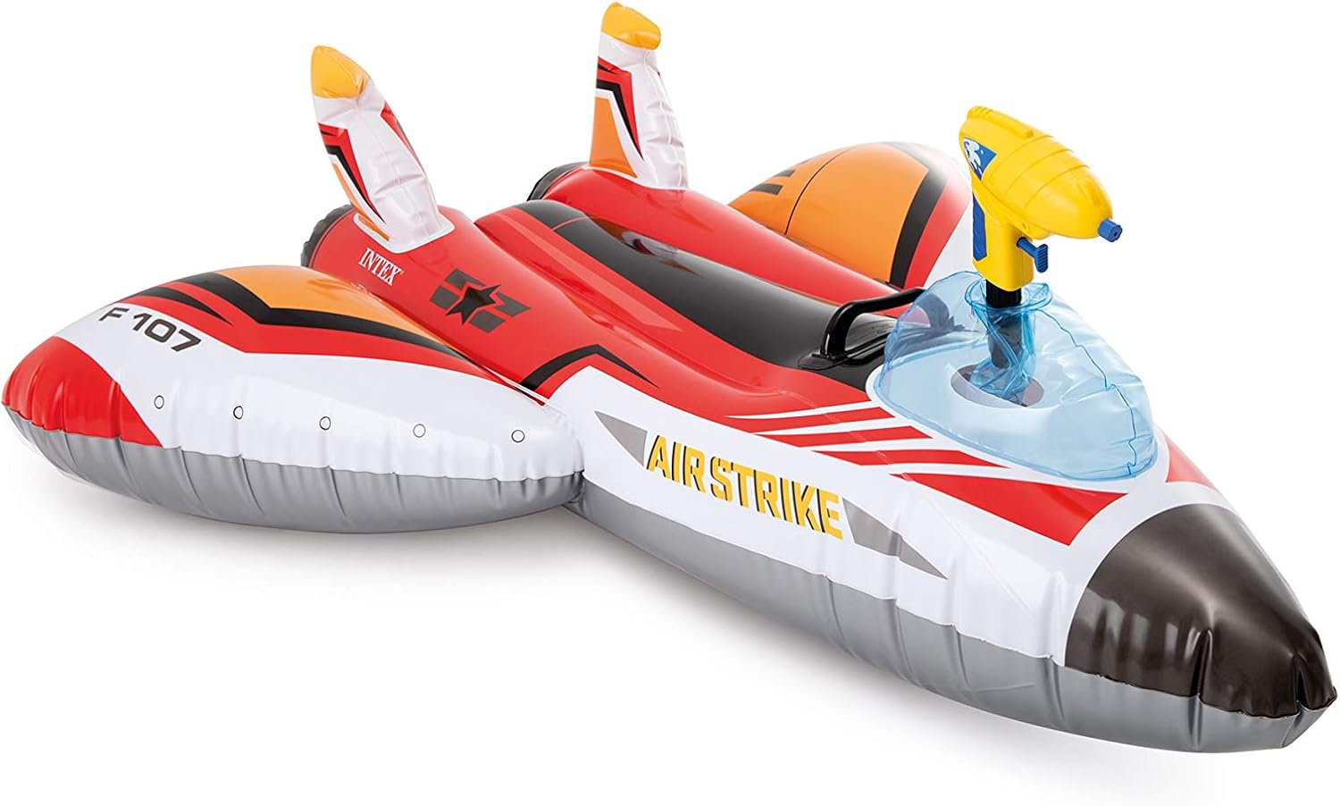 Intex 57536NP Water Gun Plane Ride-On - Inflatable Outdoor Water Toy for Kids 4