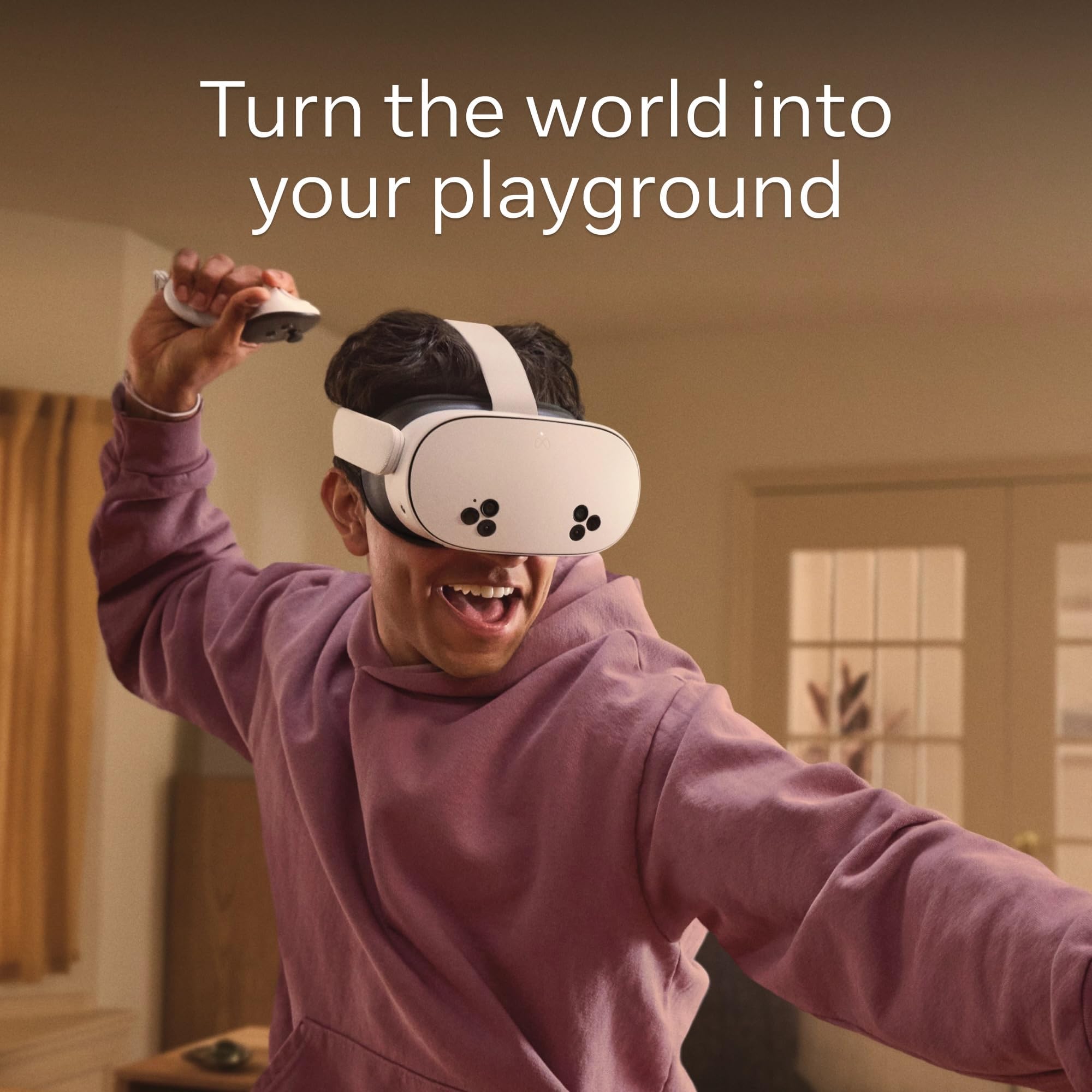 Meta Quest 3S 256 GB – Mixed Reality Headset with High-Definition Graphics & Wireless Comfort 3