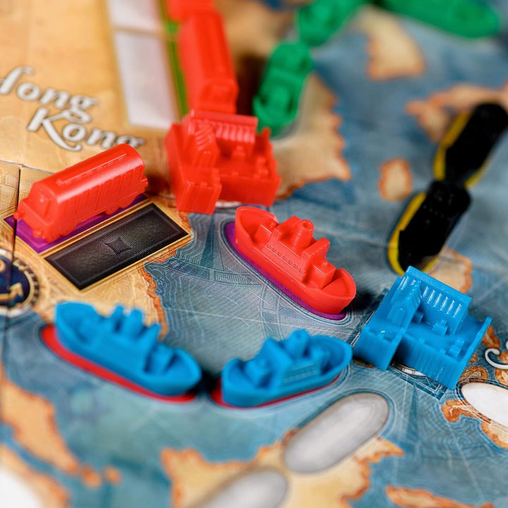 Days of Wonder | Ticket to Ride Rails and Sails | Board Game | Ages 10+ | 2-5 players | 60-120 Minutes Playing Time
