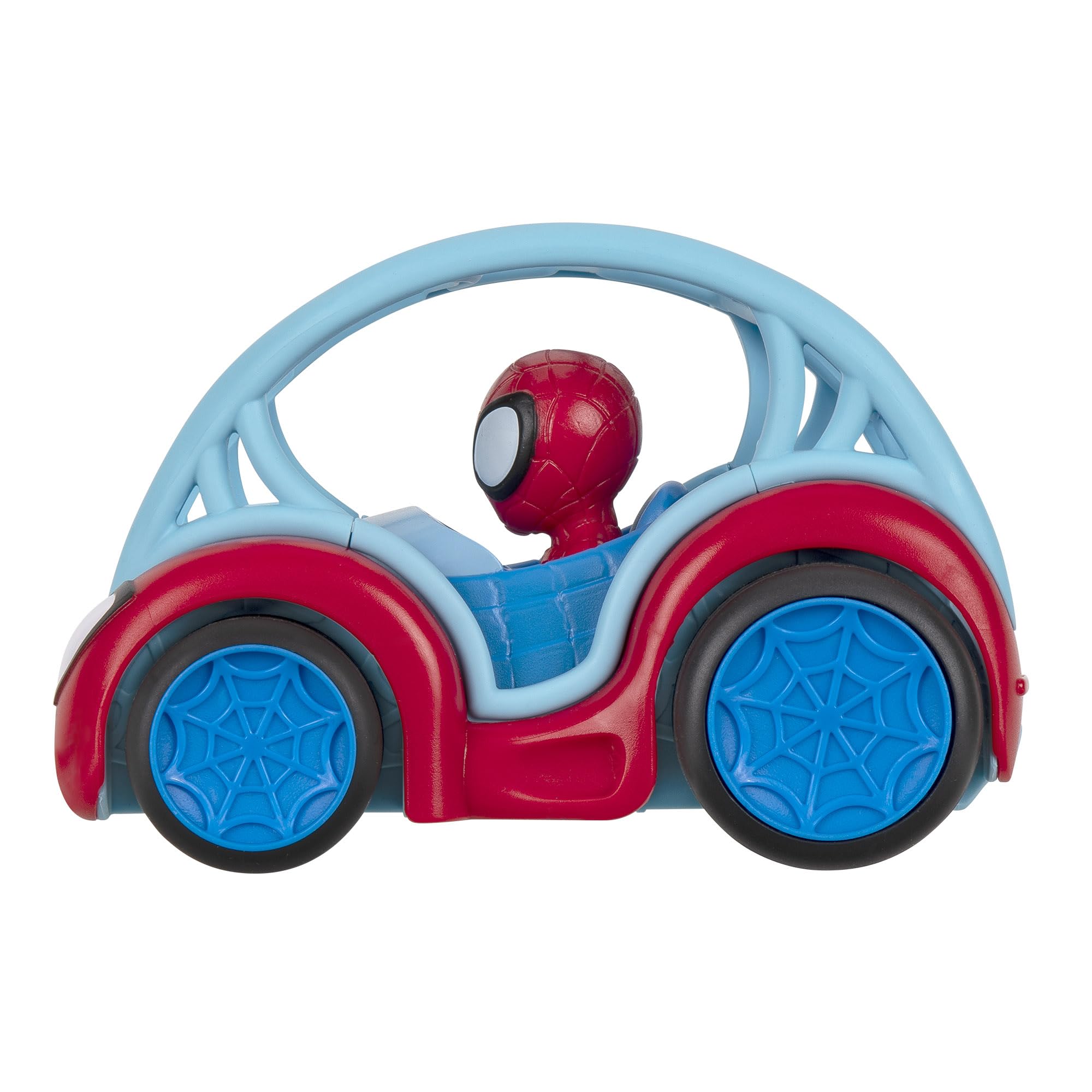 SPIDEY AND HIS AMAZING FRIENDS Power Rollers Vehicle - 6-Inch Pull Back Action | Ages 3+ 3