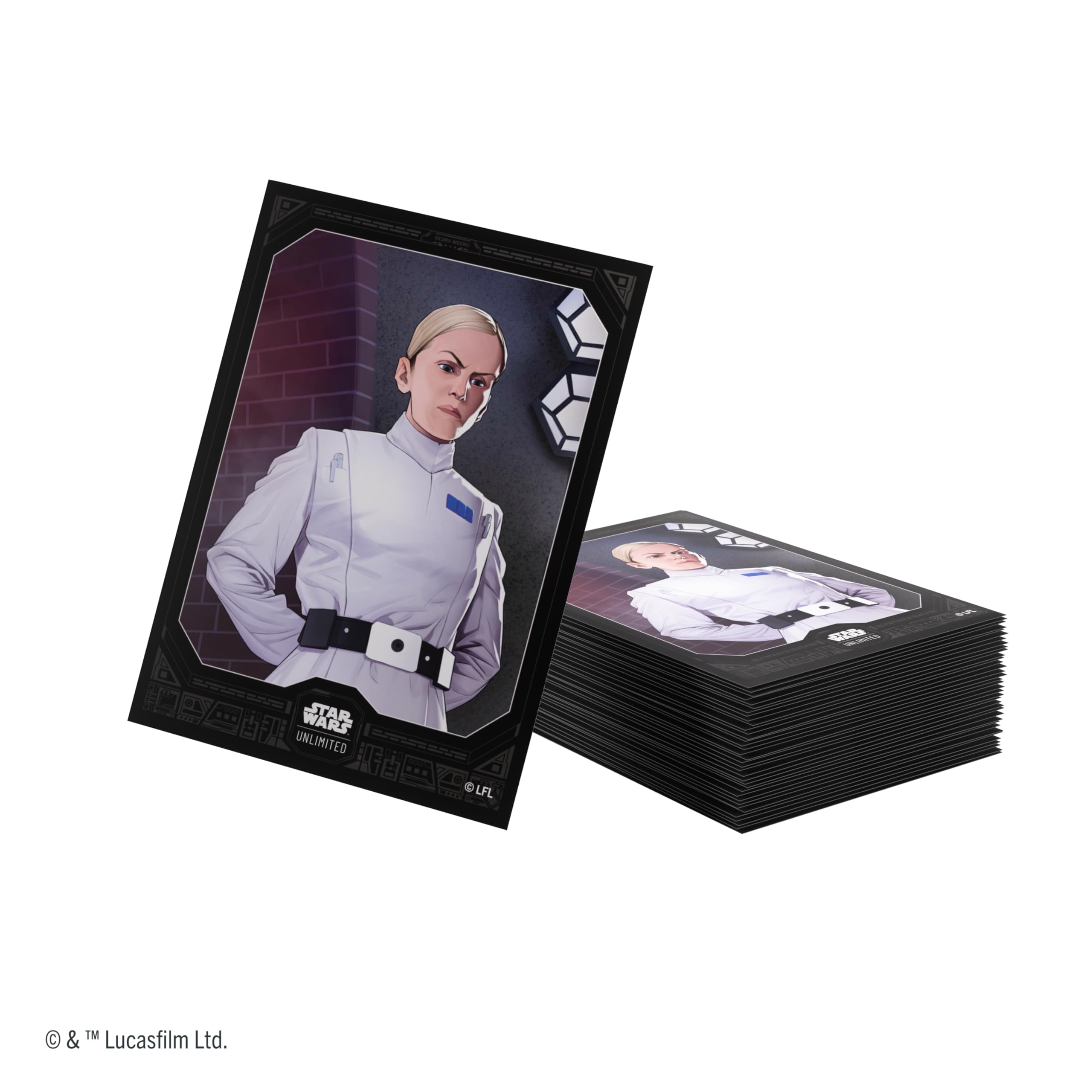 Gamegenic Star Wars: Unlimited Premium Art Sleeves - Dedra Meero | 66mm x 92mm | 62 Count 2
