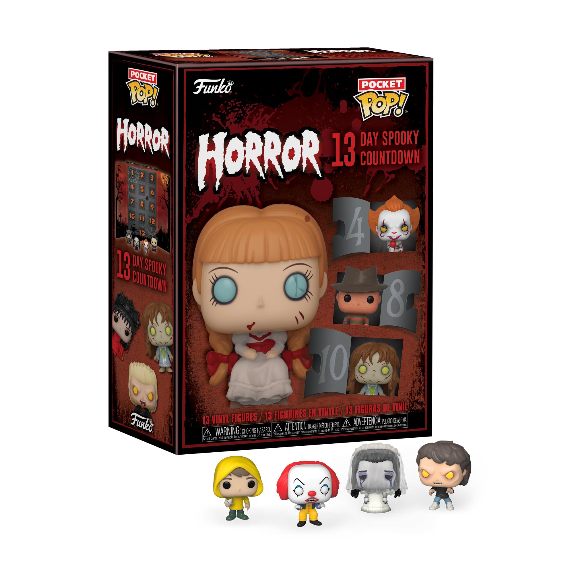 Funko Pocket Pop! Horror - Annabelle 13-Day Advent Calendar - Collectible Vinyl Mini Figures