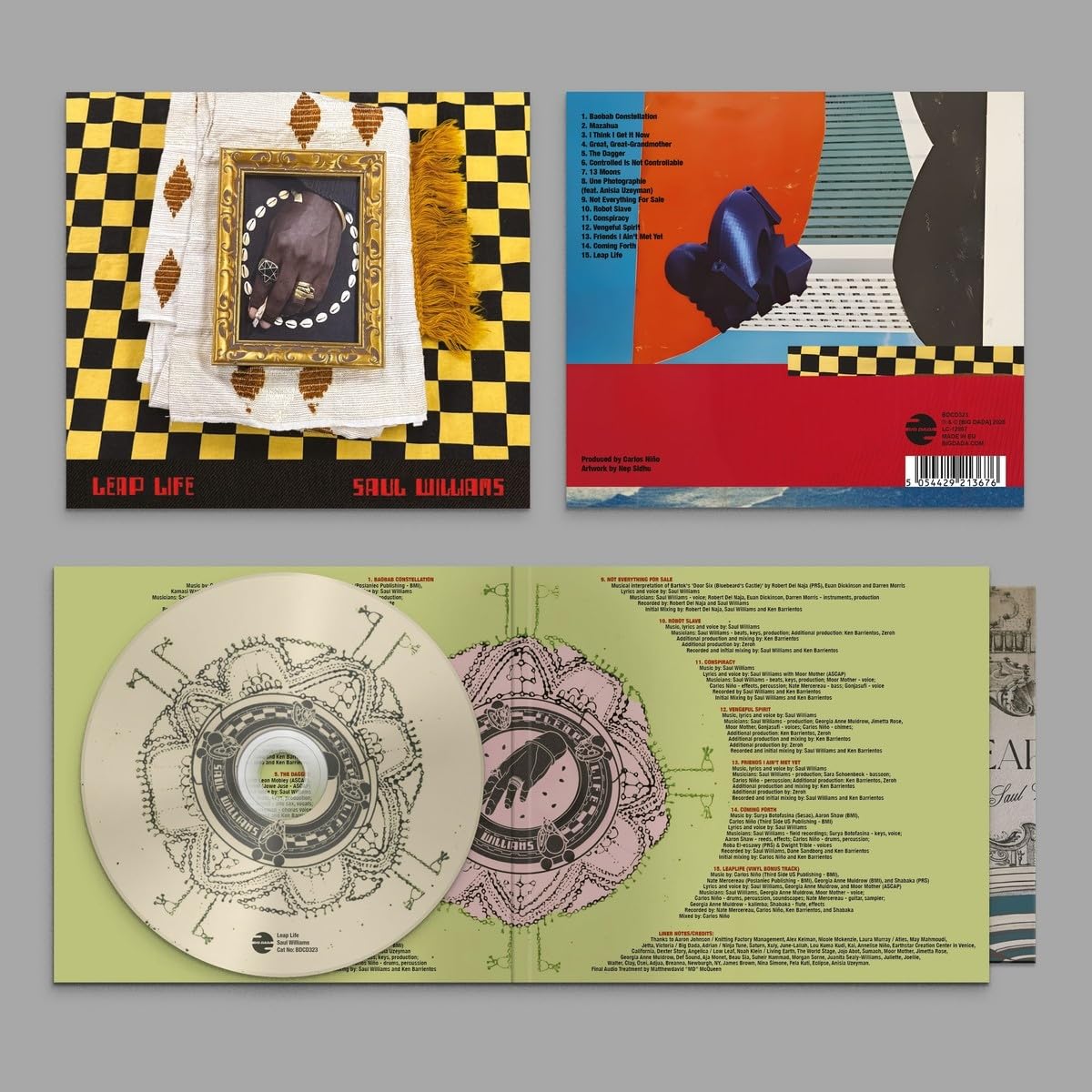 Saul Williams - Leap Life [CD]