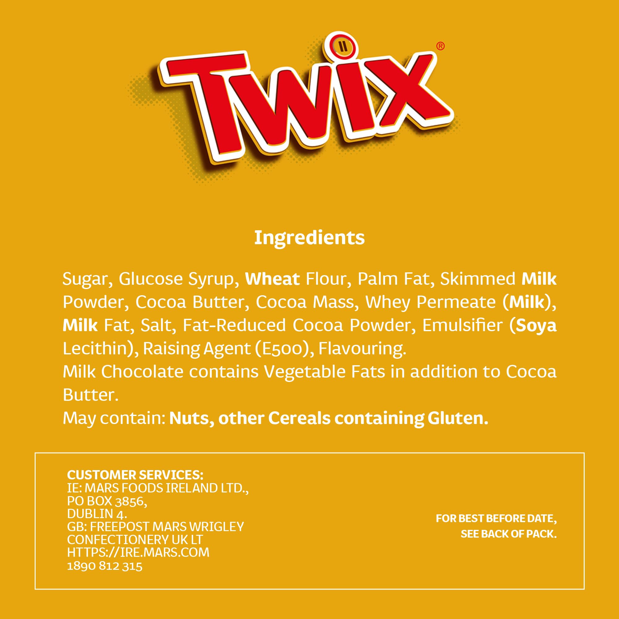 Twix - Salted Caramel & Milk Chocolate Fingers Biscuit Snack Bars Multipack (9x20g) 5