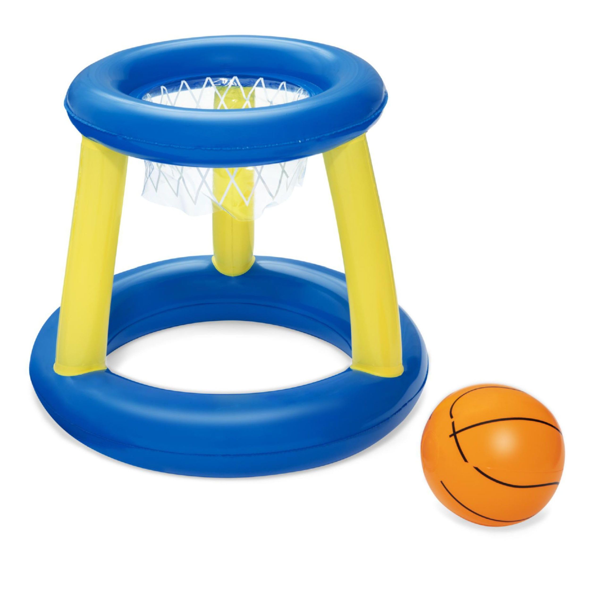 Bestway Splash N Hoop Inflatable Basketball Swimming Set | Floats on Water | Orange 3