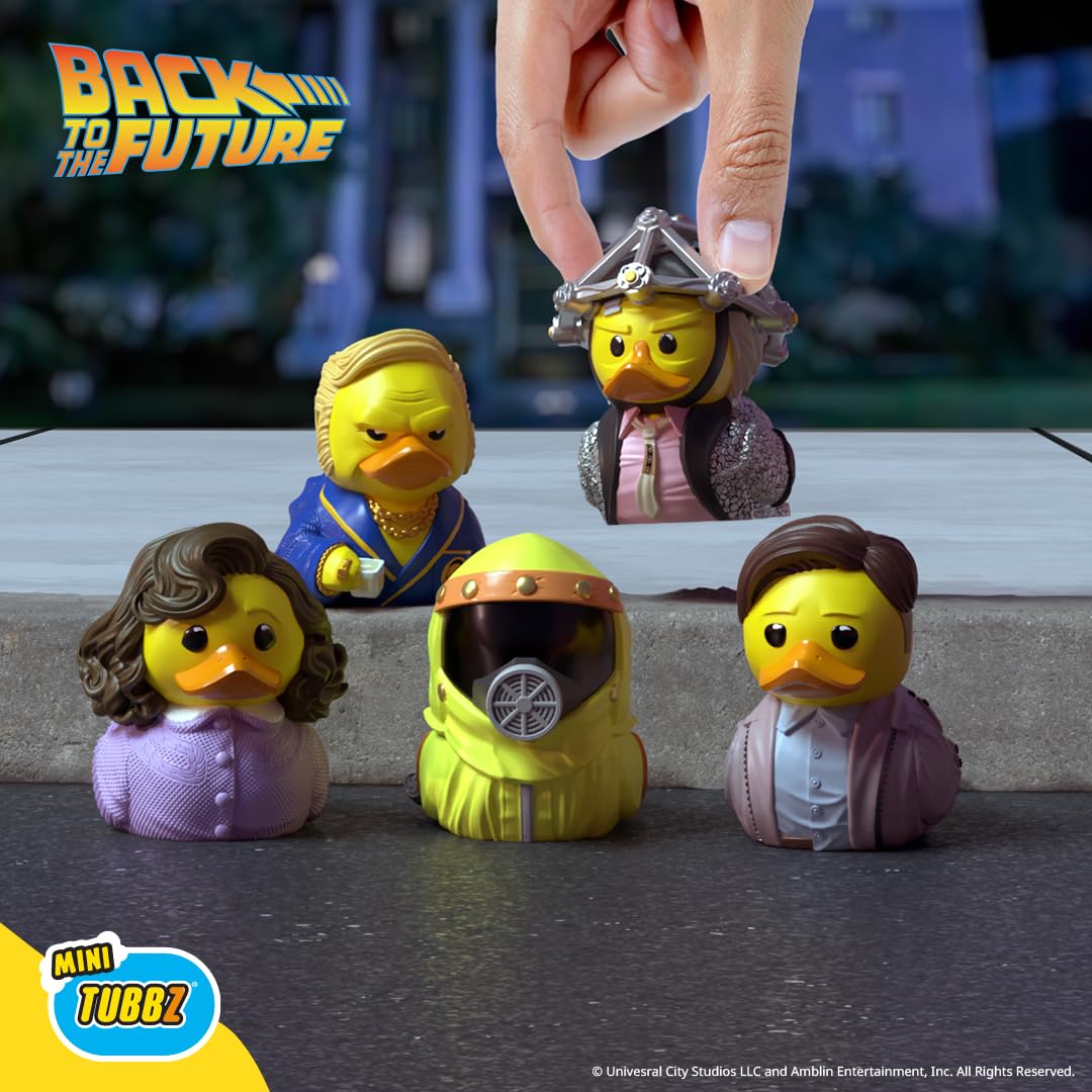 TUBBZ Mini: Back to the Future - Doc Brown 1955 Vinyl Rubber Duck 12