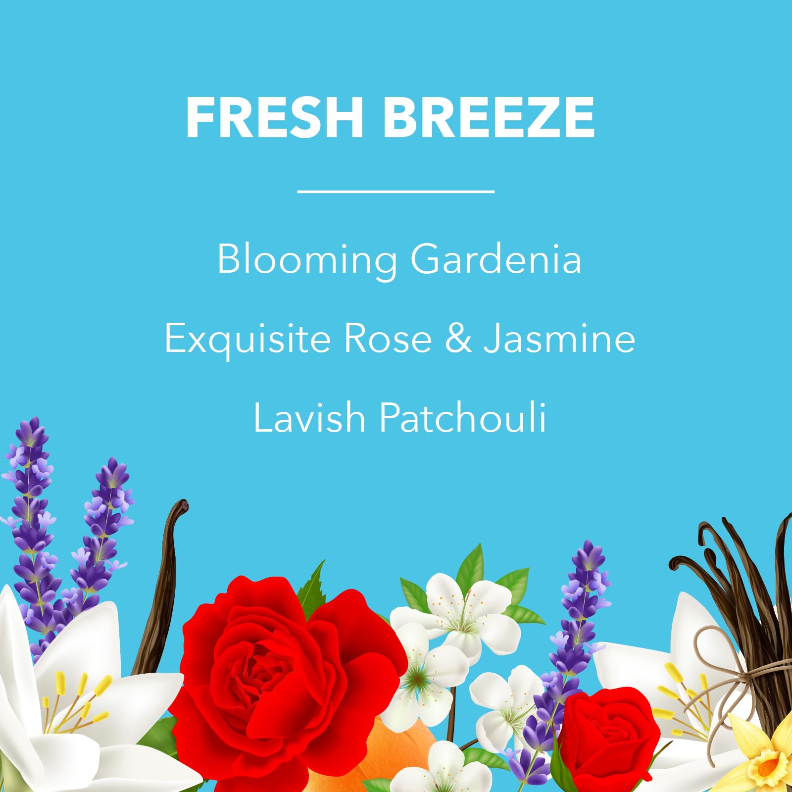 Fabulosa In-Wash Laundry Fragrance Boost Beads - Fresh Breeze Scent | 3 x 400g Pack 2