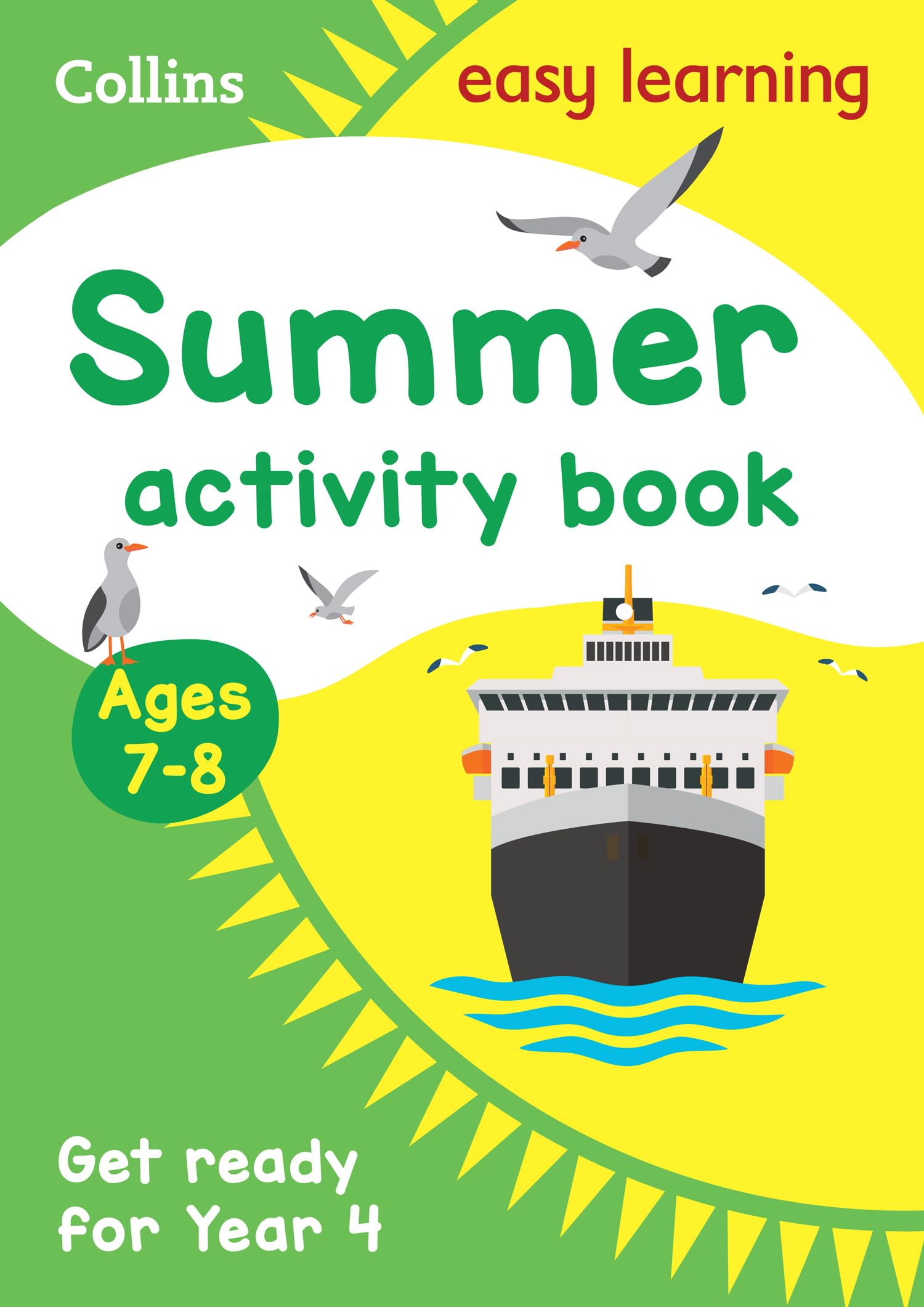 Collins Year 3 to Year 4 Summer Activity Book | KS2 Education & Reference | English & Maths Practice 1
