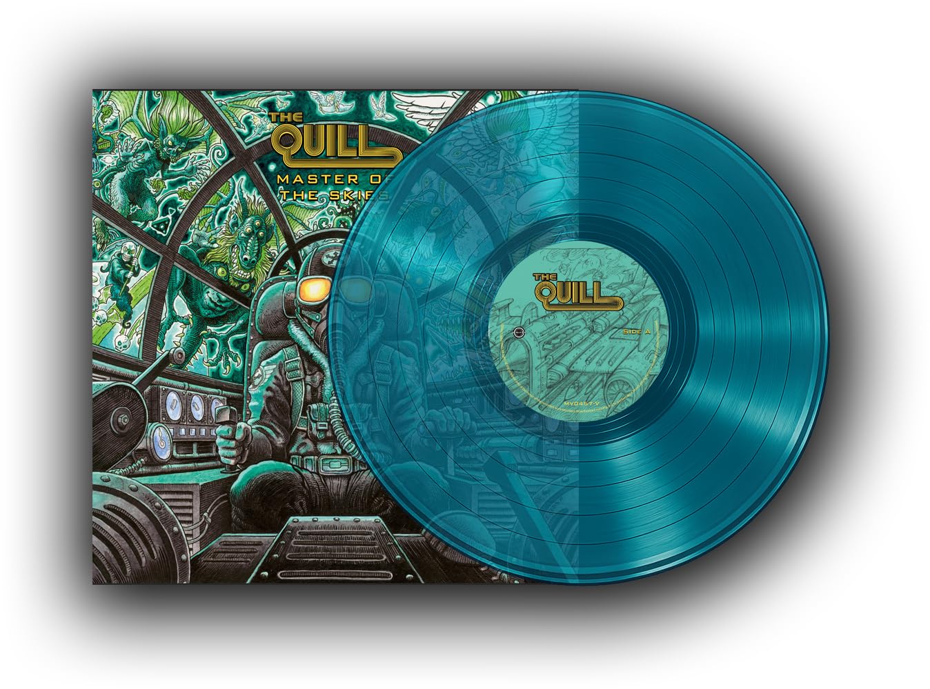 THE QUILL - MASTER OF SKIES [Petrol Color Vinyl] 1
