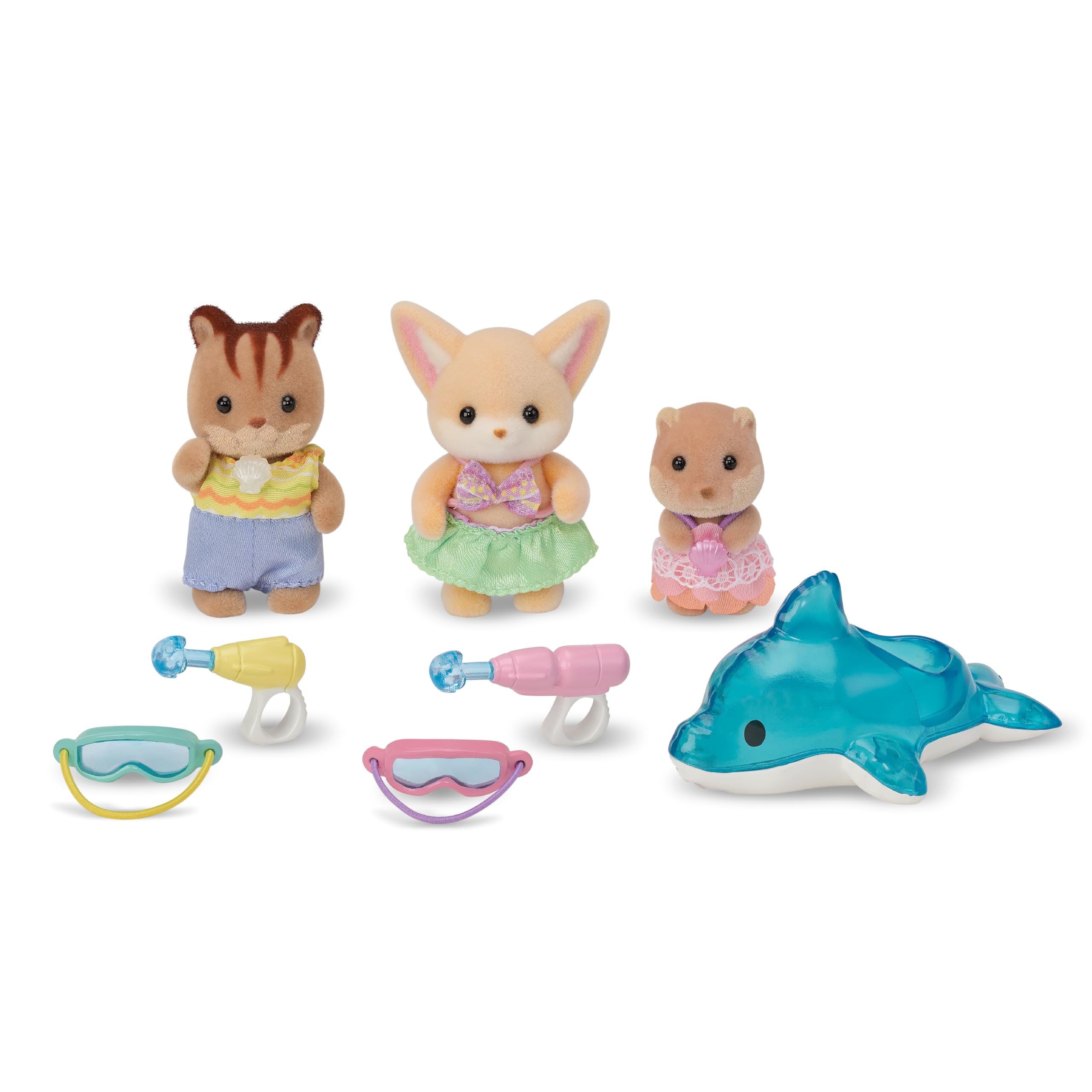 Sylvanian Families Nursery Friends Pool Fun Trio Playset - Ages 3+ | Model 5749