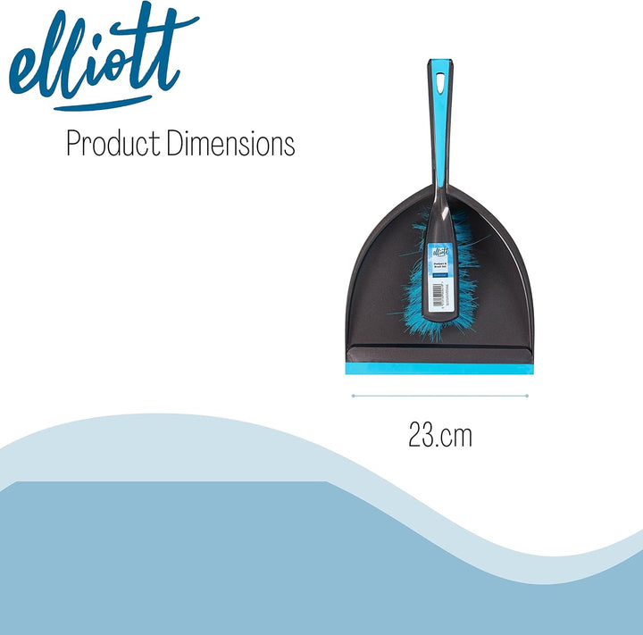 Elliott Large Garden Dustpan and Brush Set for Home and Light Commercial Use