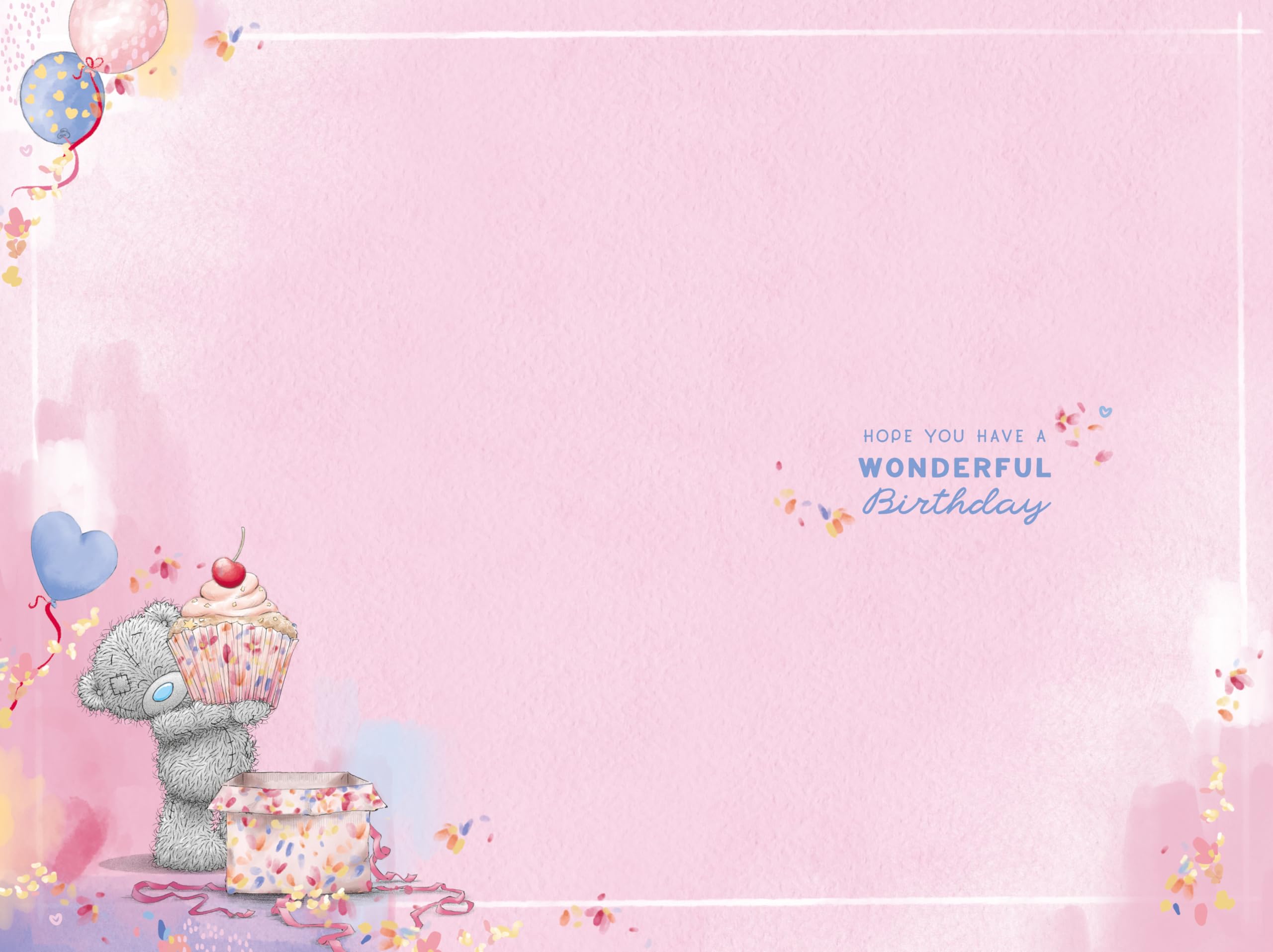 Me To You Tatty Teddy Lovely Niece Luxury Gold Foil Birthday Card | 6 x 9 Inches