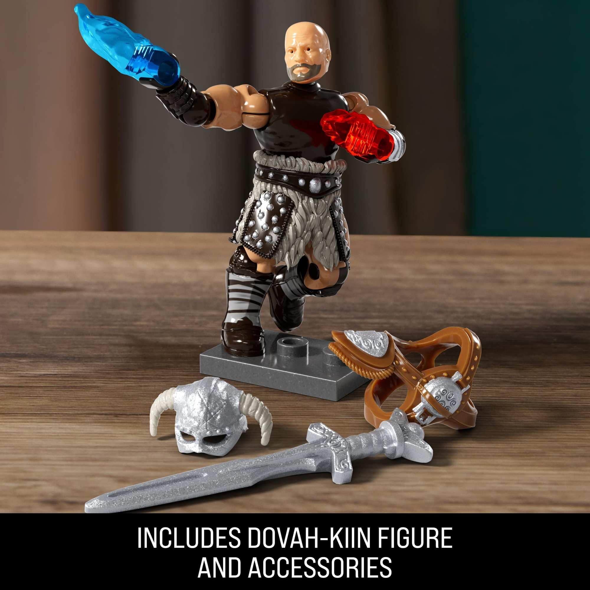 MEGA Skyrim Action Figures Building Toys, Alduin the World Eater with 619 P 2