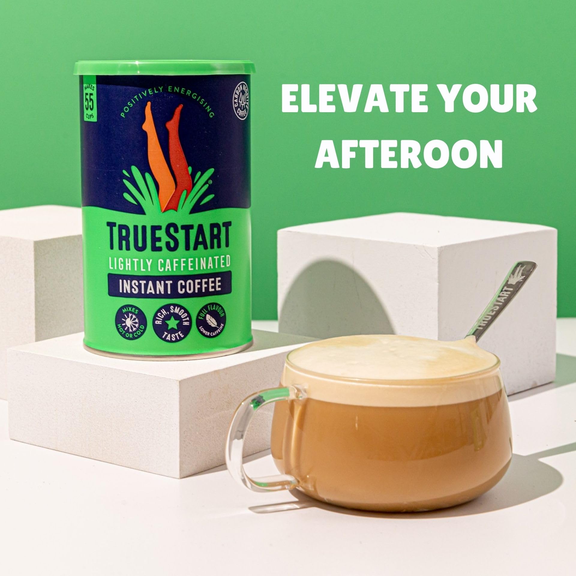 TrueStart - Barista Grade Lightly Caffeinated Instant Coffee (100g) 4
