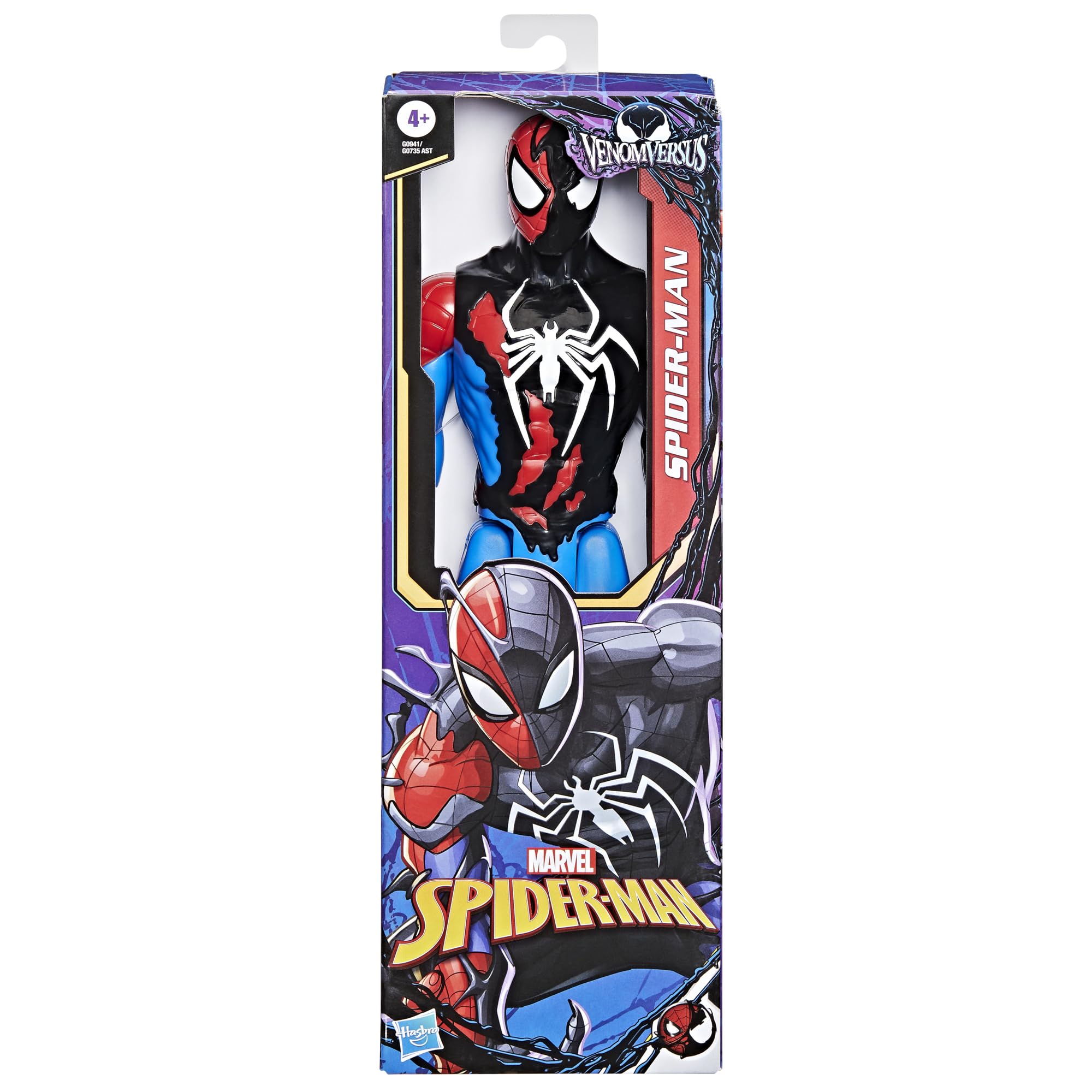 SPIDER-MAN VenomVersus Titan Hero Series Action Figure - 12 Inch, Ages 4+ 4