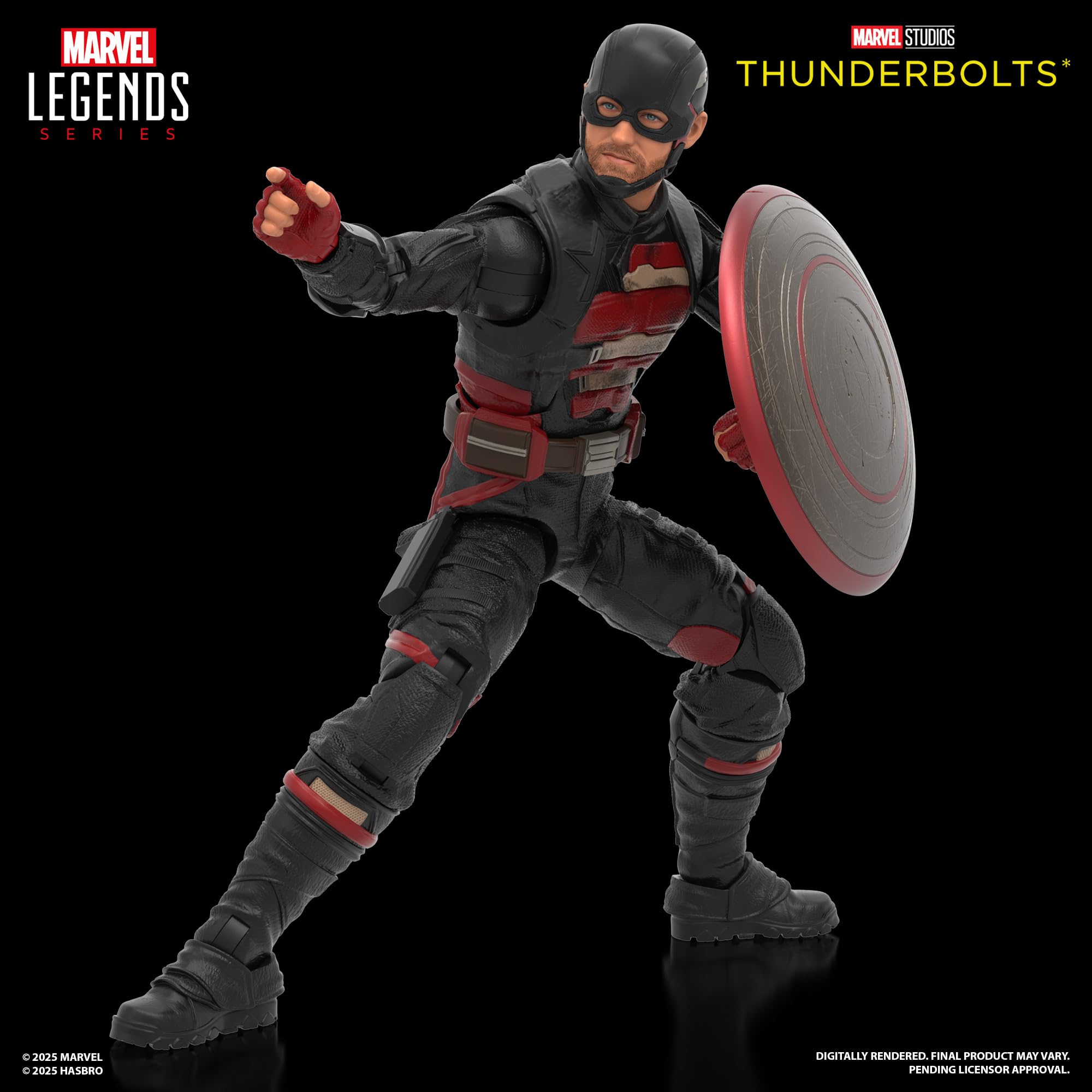 Marvel Legends John F. Walker & Sentry Action Figures - 6-Inch Scale, 15cm Figures, Ages 4+ 4