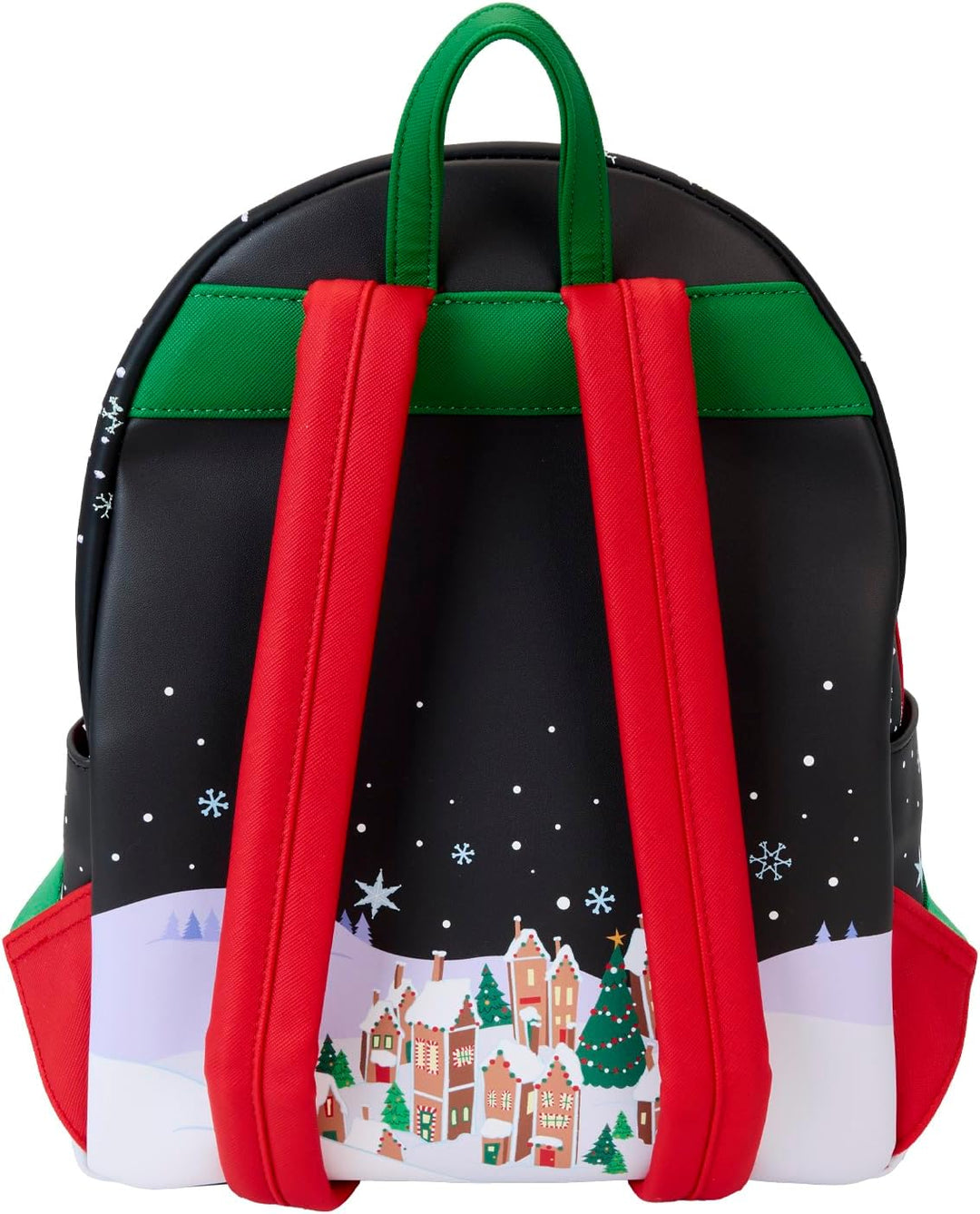 Loungefly The Nightmare Before Christmas Candy Cane Carousel Glow Mini Backpack (WDBK3786)