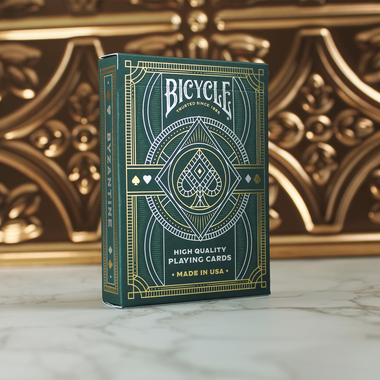 Bicycle Byzantine Playing Cards, Poker, Skat, Card Games, White, 6.5 x 9 4
