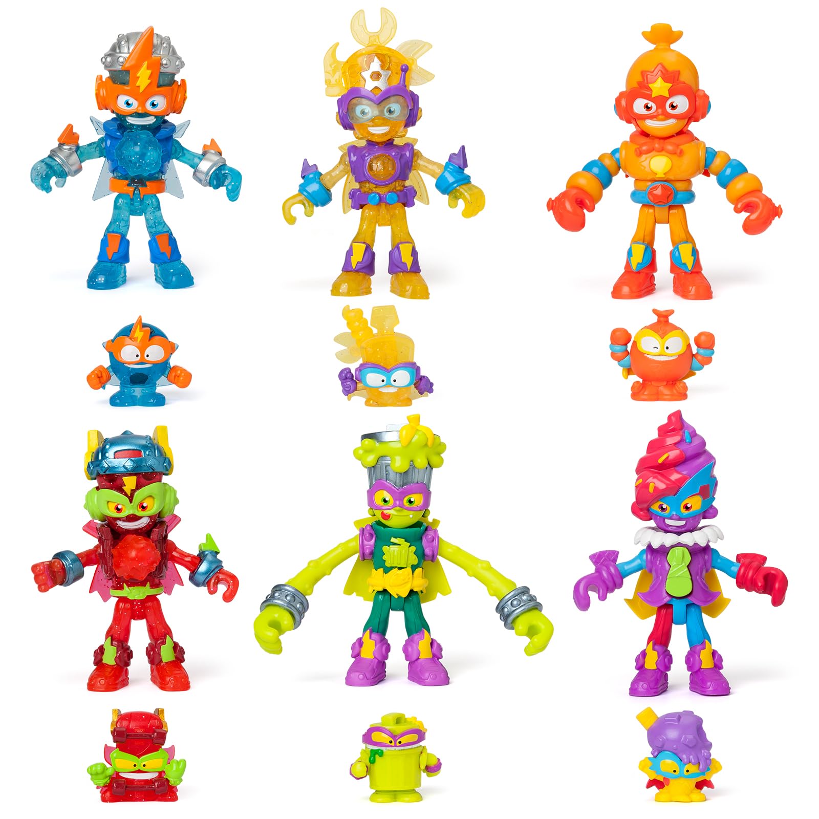 SUPERTHINGS RIVALS OF KABOOM Kid Kazoom Action Figure - Articulated, Firing Mechanism | 8.5 cm 8