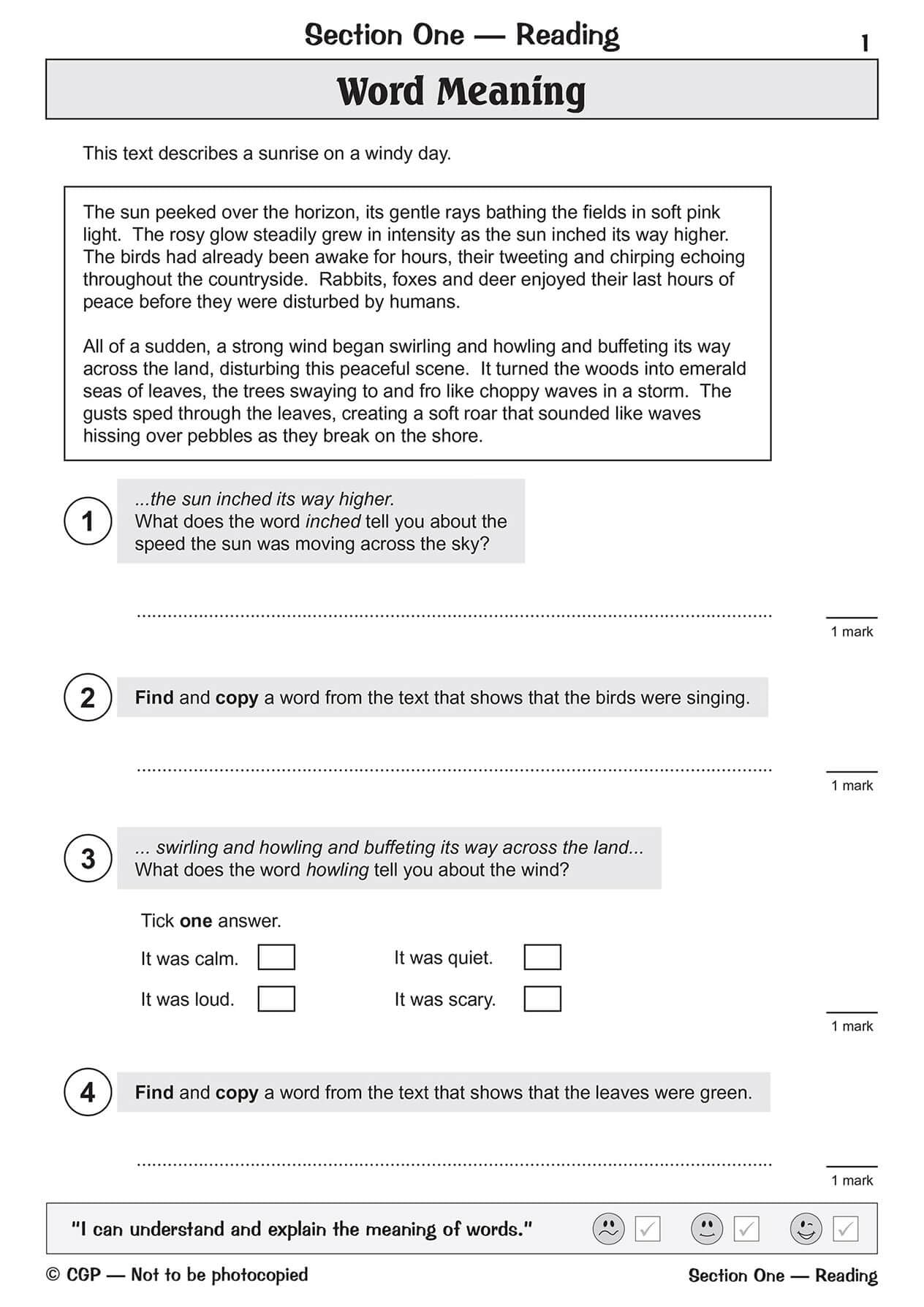 CGP KS2 English SATS Question Book - Ages 10-11 | Year 6 Practice Questions | Paperback