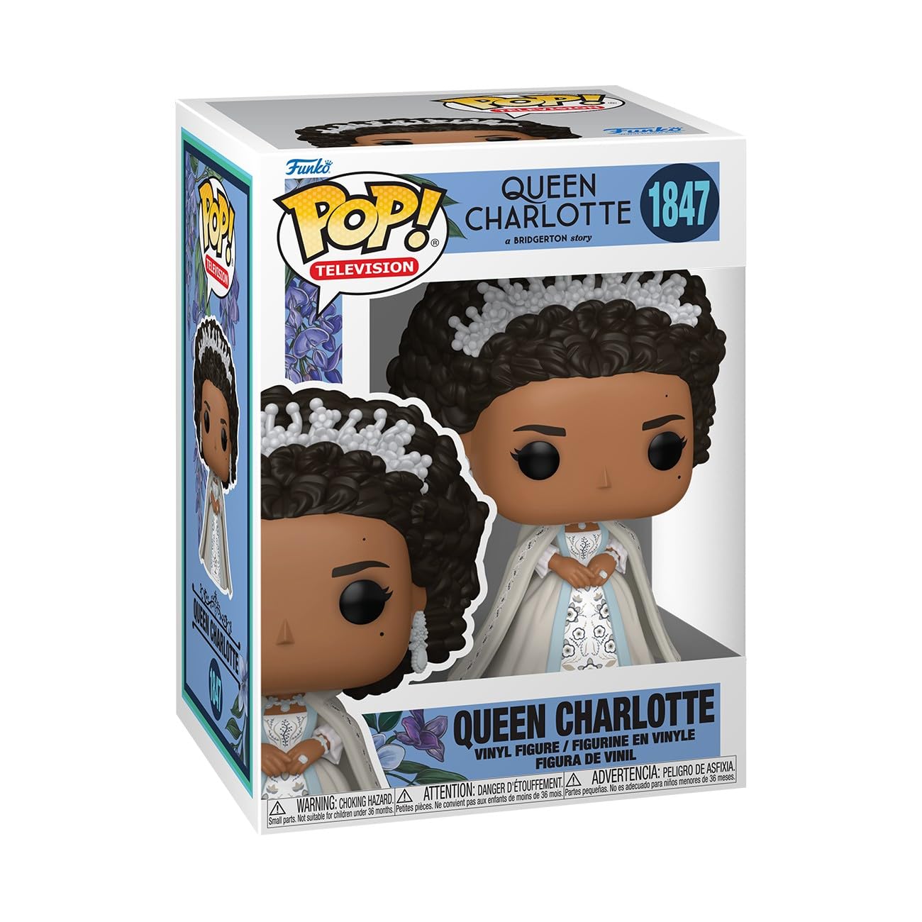 Funko Pop! Television: Queen Charlotte Collectible Vinyl Figure | 3.75 in | Model 90787