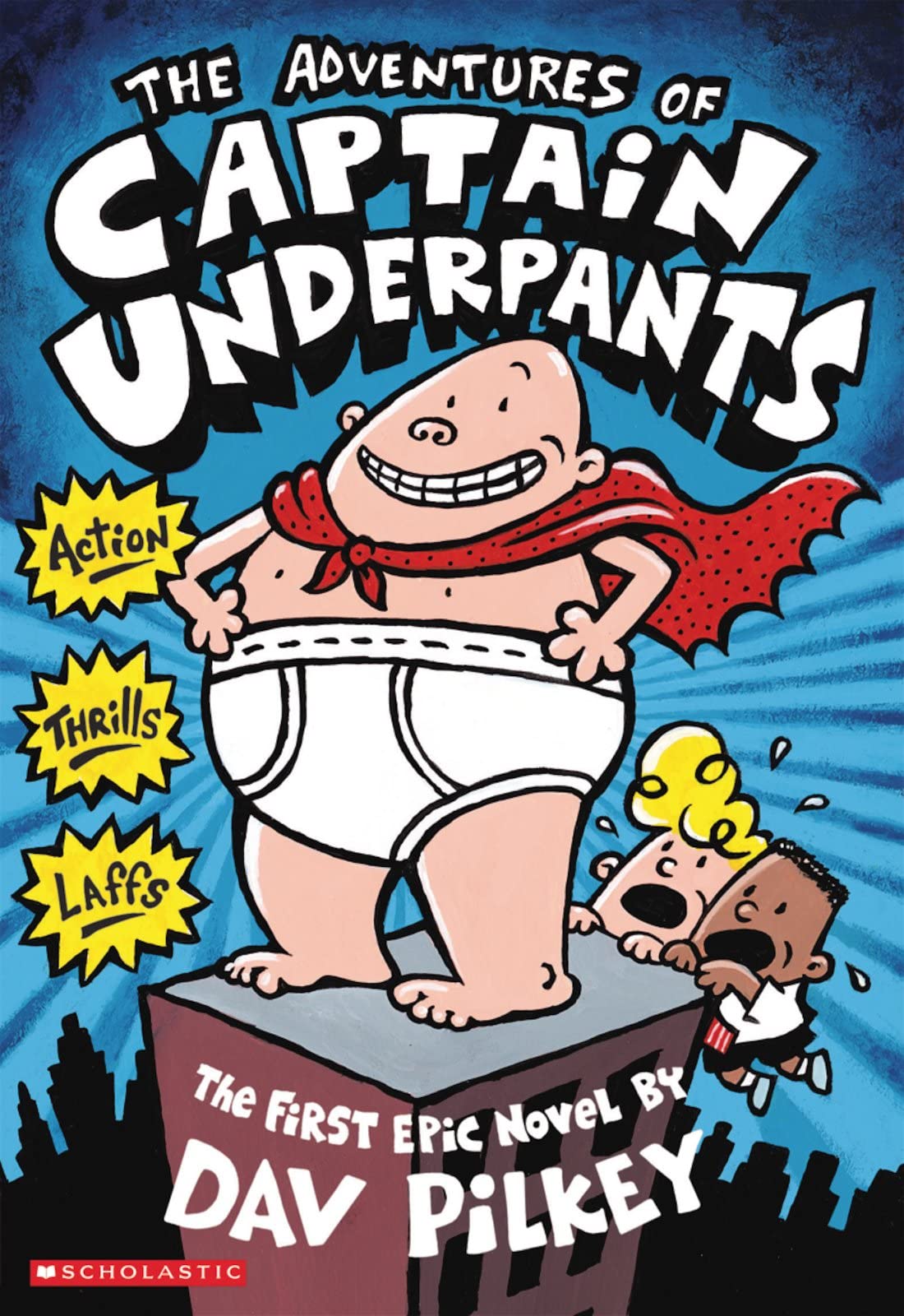 Scholastic The Adventures of Captain Underpants by Dav Pilkey | Paperback 1