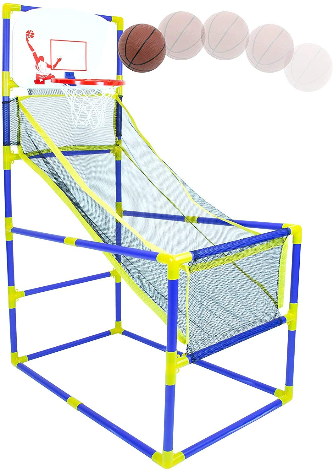 Global Gizmos 55639 Arcade Basketball Hoop/Indoor, Outdoor Use/Easy To Asse 3