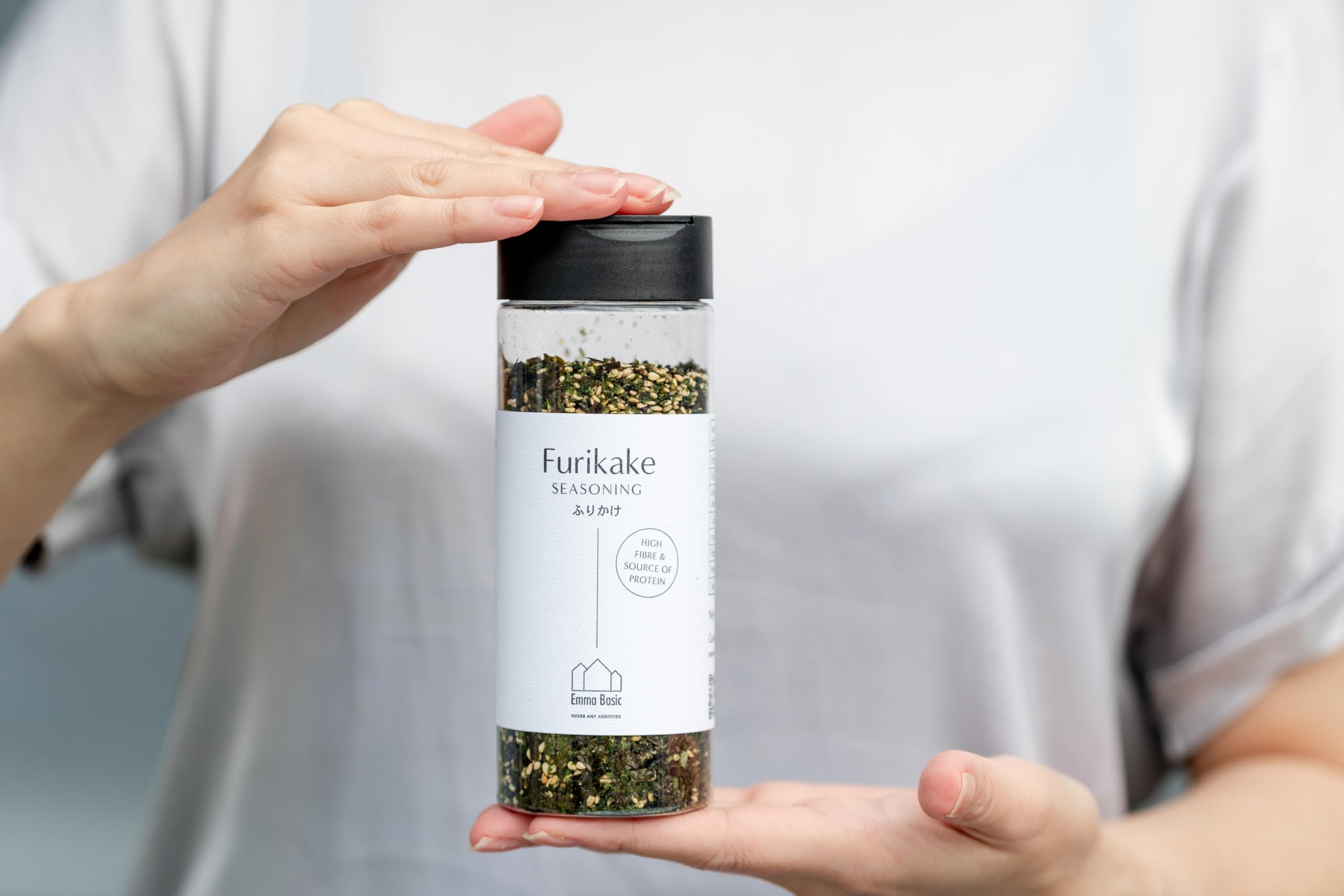 Emma Basic Seaweed Furikake Rice Seasoning - High Fibre, Source of Protein | 100g Flake 4