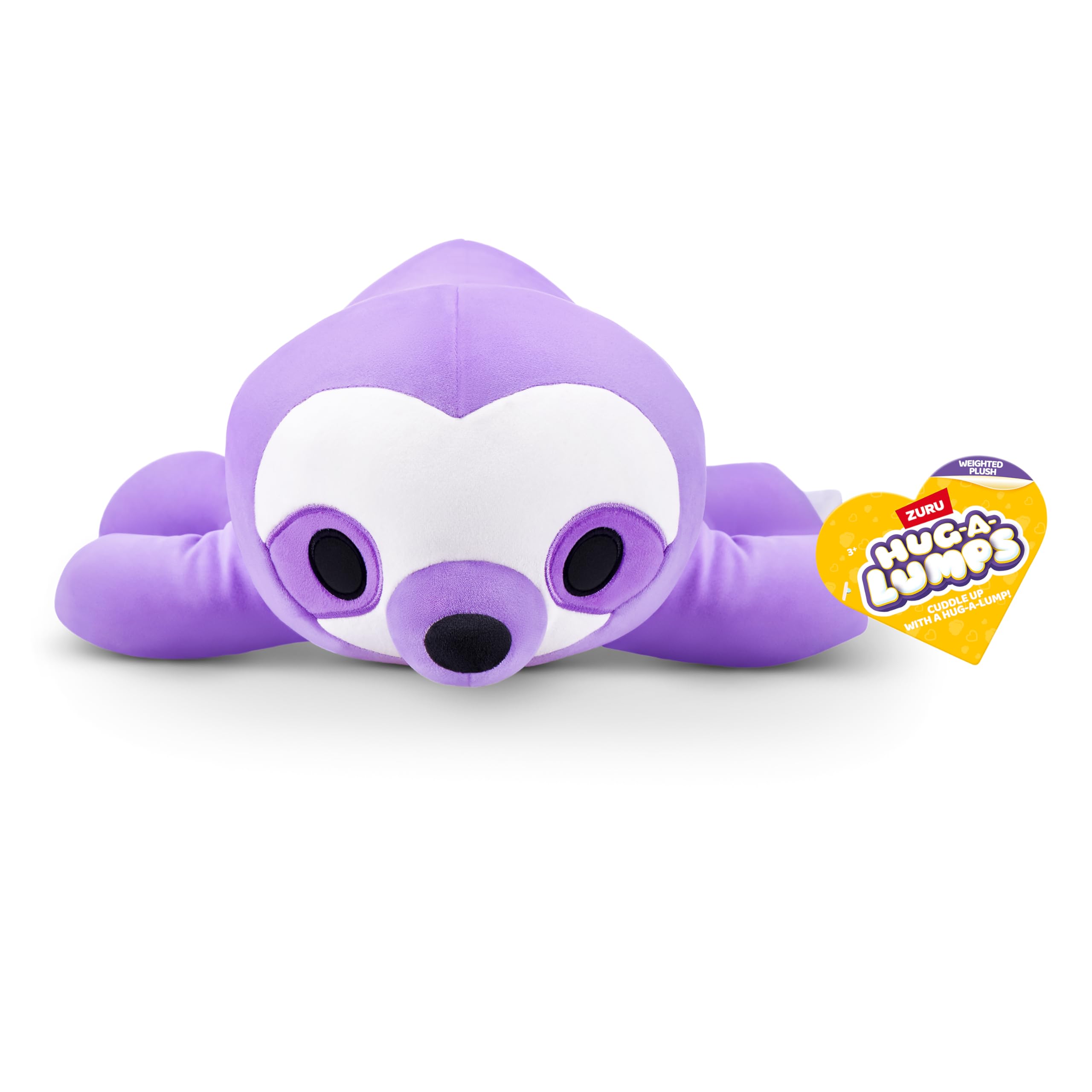 Hug-A-Lumps by ZURU - Weighted Plush Cuddly Toy, 1.5kg, Sloth (Sydney) 3
