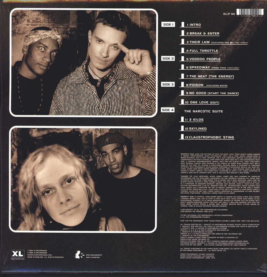 Prodigy - Music For The Jilted Generation [Vinyl]