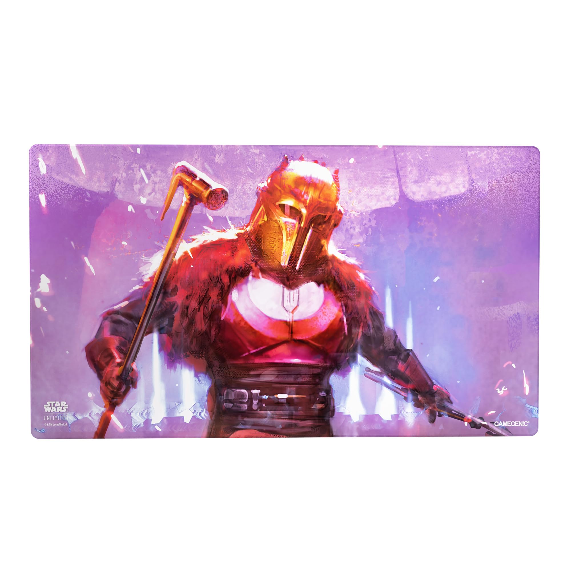 Gamegenic Star Wars Unlimited Shiny Playmat - The Armourer | 61x35cm | Unisex Adult 1