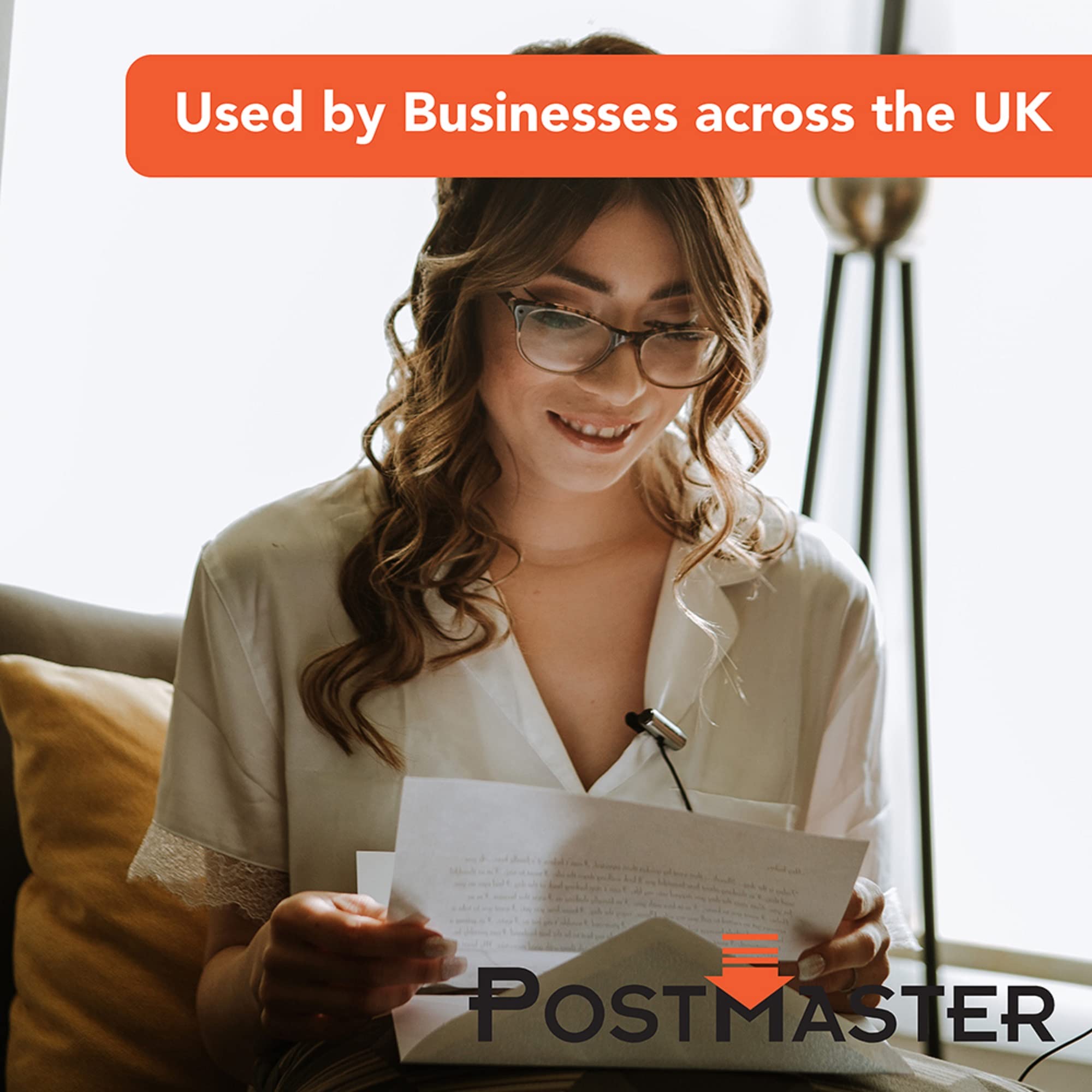 Postmaster DL Window Envelopes - 110 x 220mm, 80 GSM, Self Seal, White | 400 Pack 6