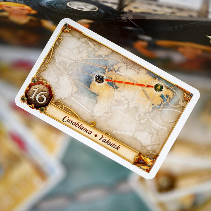 Days of Wonder | Ticket to Ride Rails and Sails | Board Game | Ages 10+ | 2-5 players | 60-120 Minutes Playing Time
