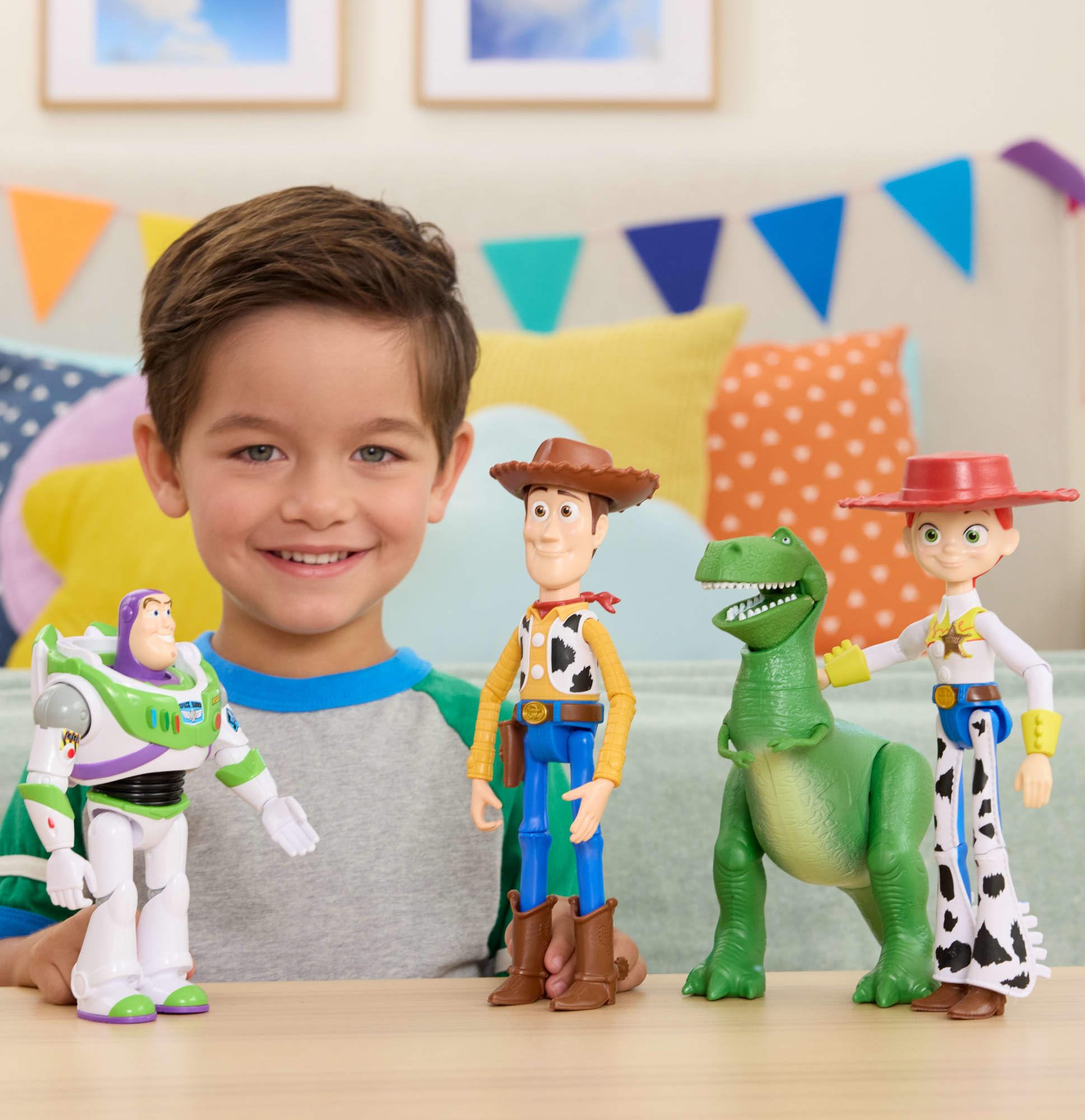 Mattel Disney and Pixar Toy Story Buzz Lightyear Action Figure - 7 Inch Tall, 10 Posable Joints 6