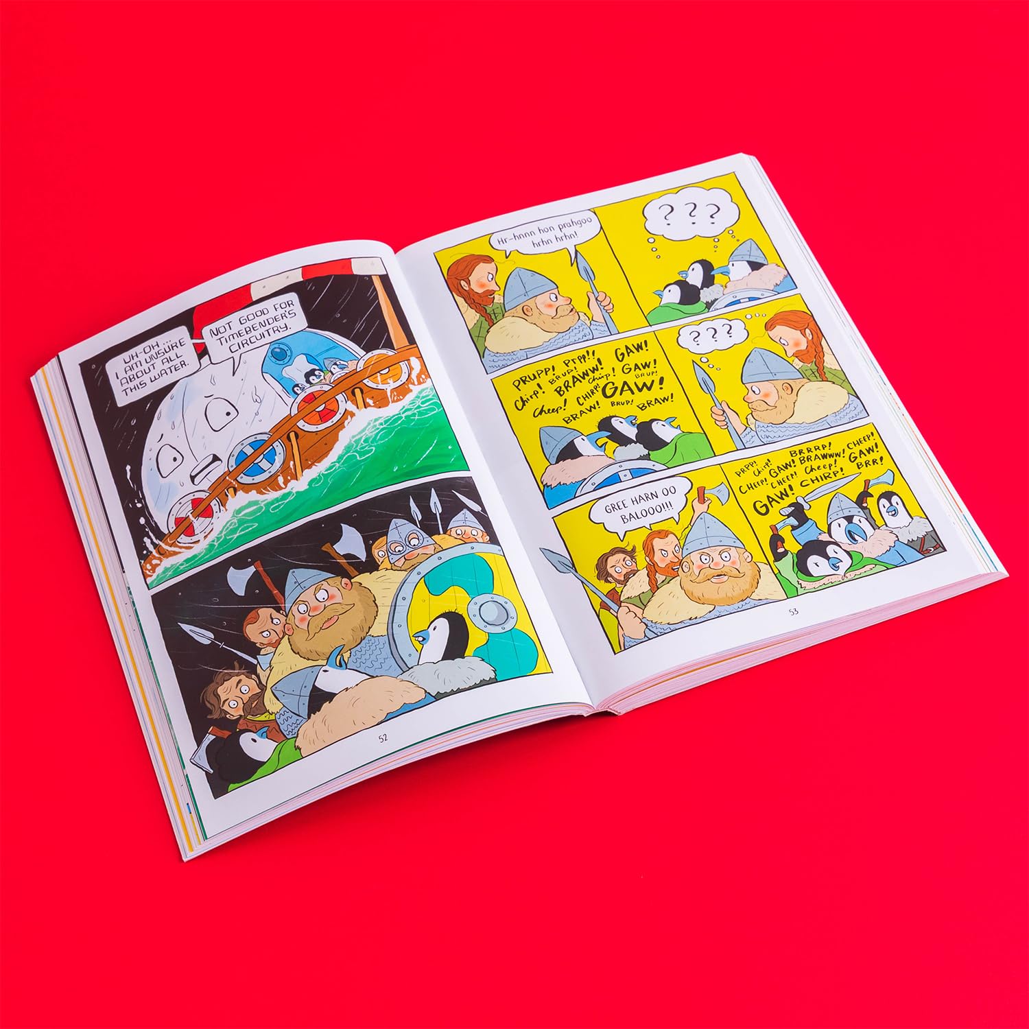 Bloomsbury Pablo and Splash: Viking Voyage Graphic Novel | Ages 7-9 | Paperback 4