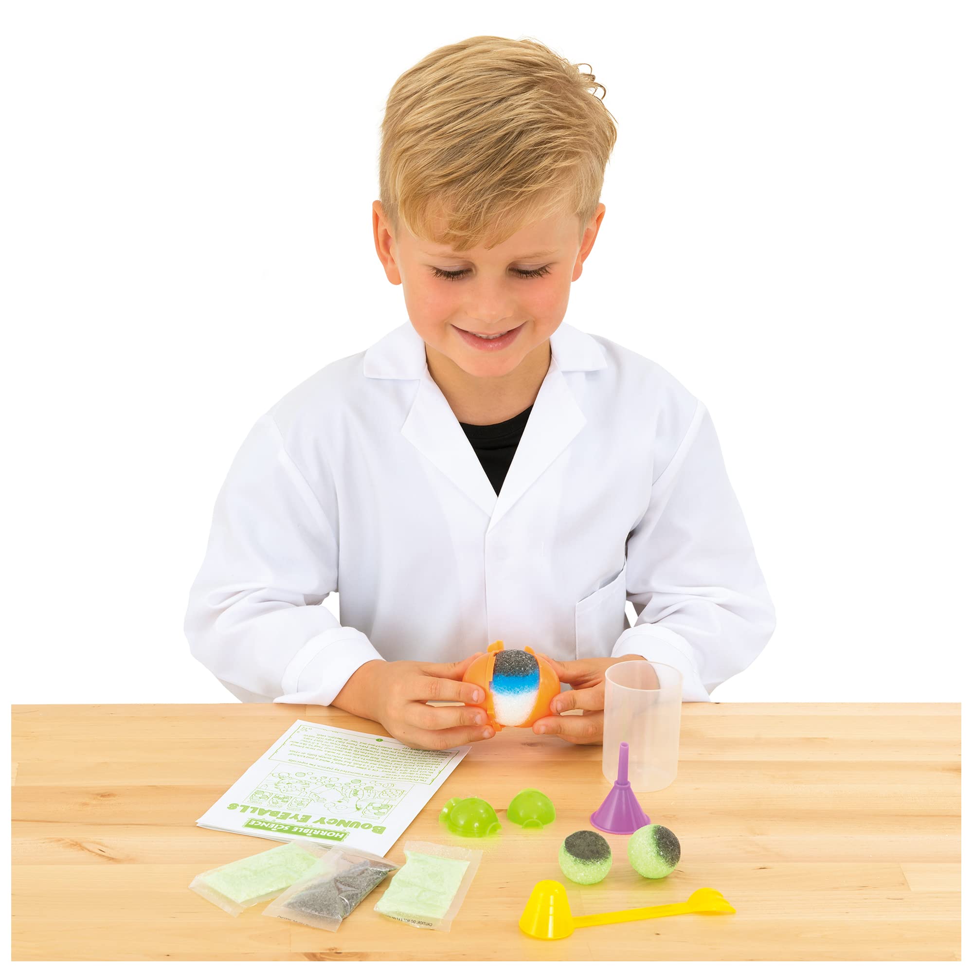 Galt Horrible Science Bouncy Eyeballs Kit - STEM Science Experiment for Kids Ages 6+ 5