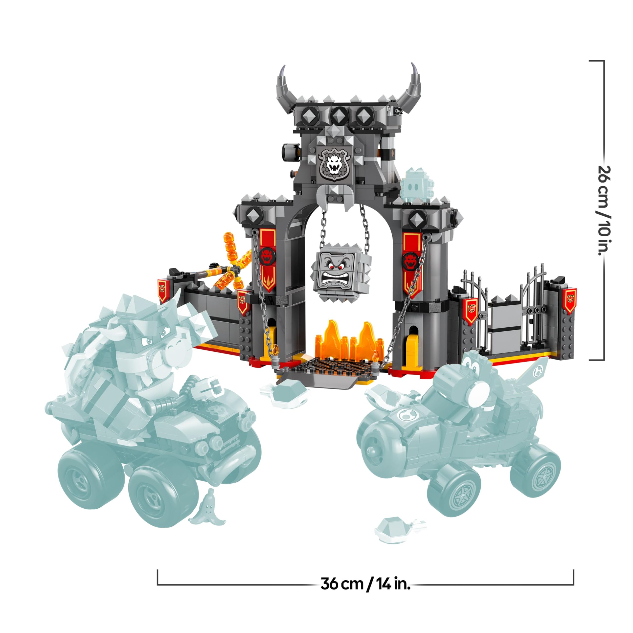LEGO Super Mario: Mario Kart – Bowser's Castle Interactive Building Set | Ages 9+ 8