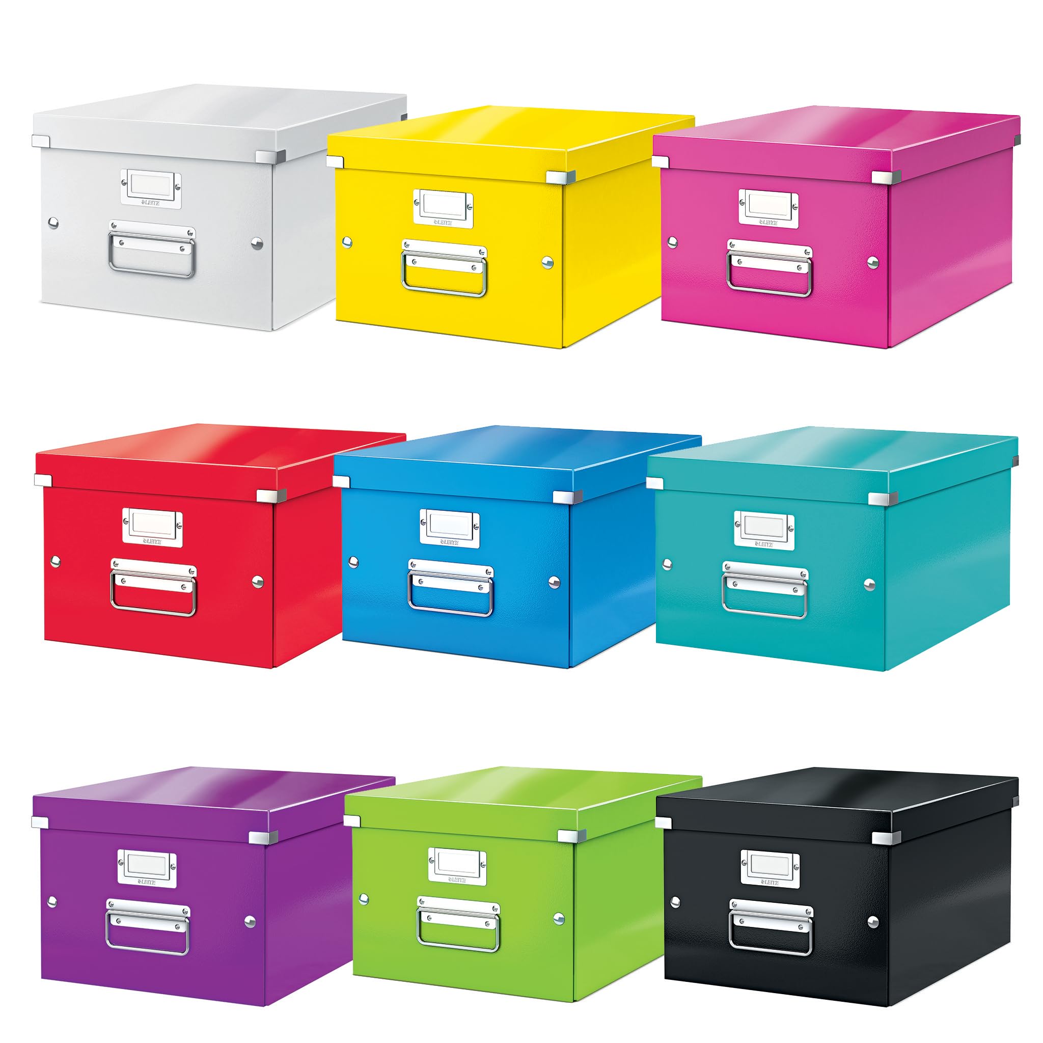 Leitz A4 Storage Box, Click and Store Range 60440095 - Medium, Black 4