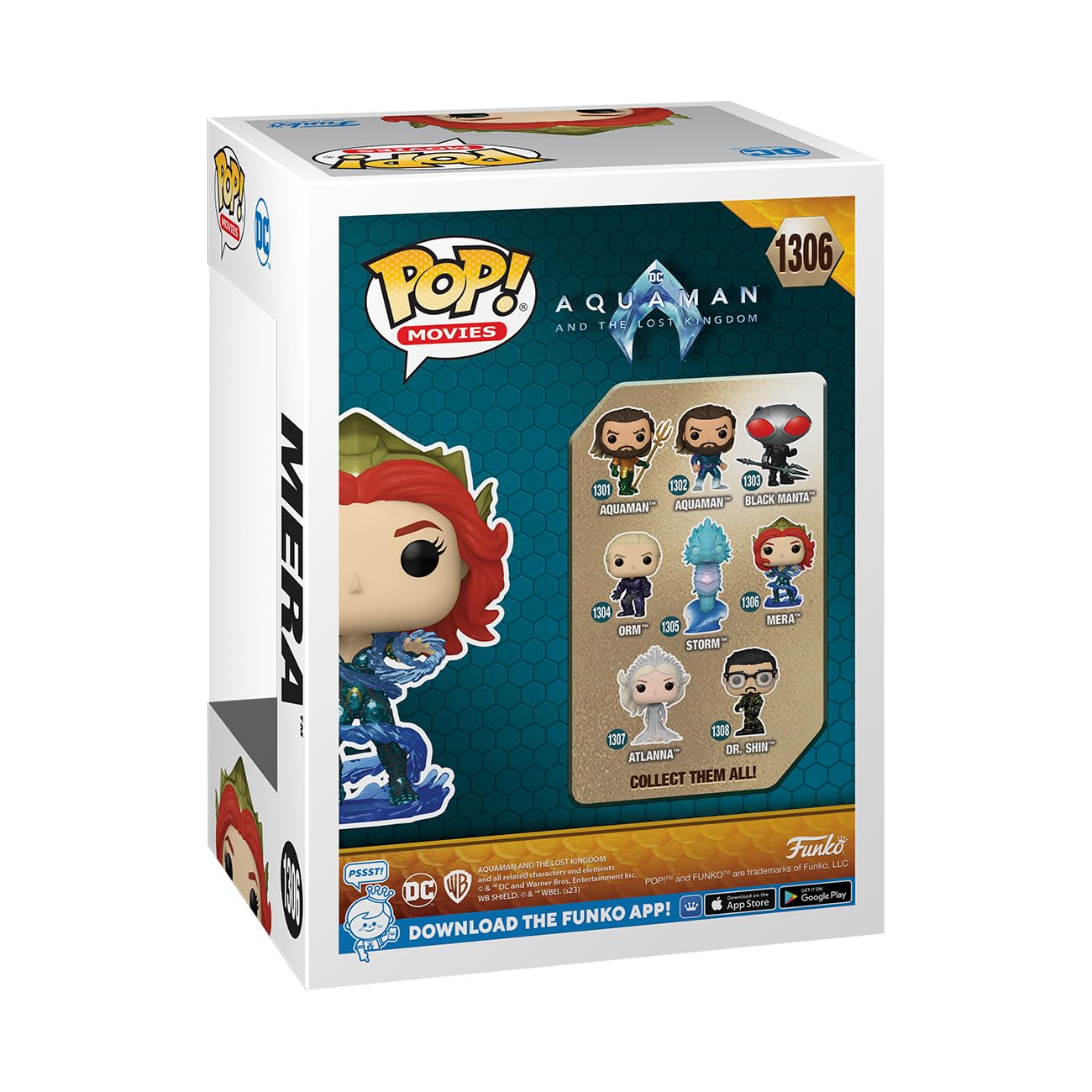 Funko Pop! Movies: DC - Mera Vinyl Figure 3