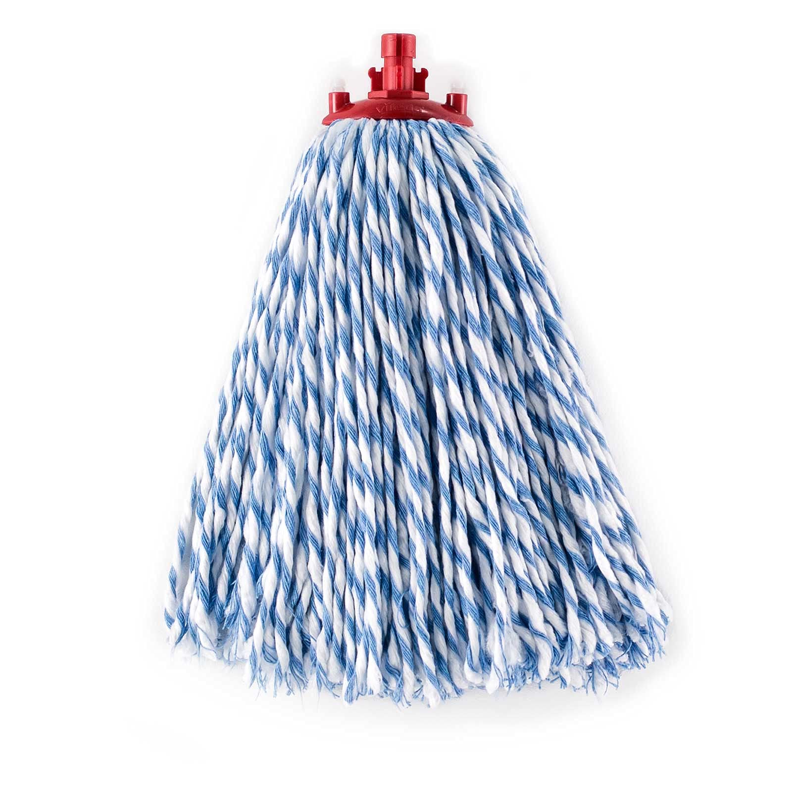 Vileda Supermocio Microfibre and Cotton Mop Refill - Pack of 2 | Machine Washable Head 2