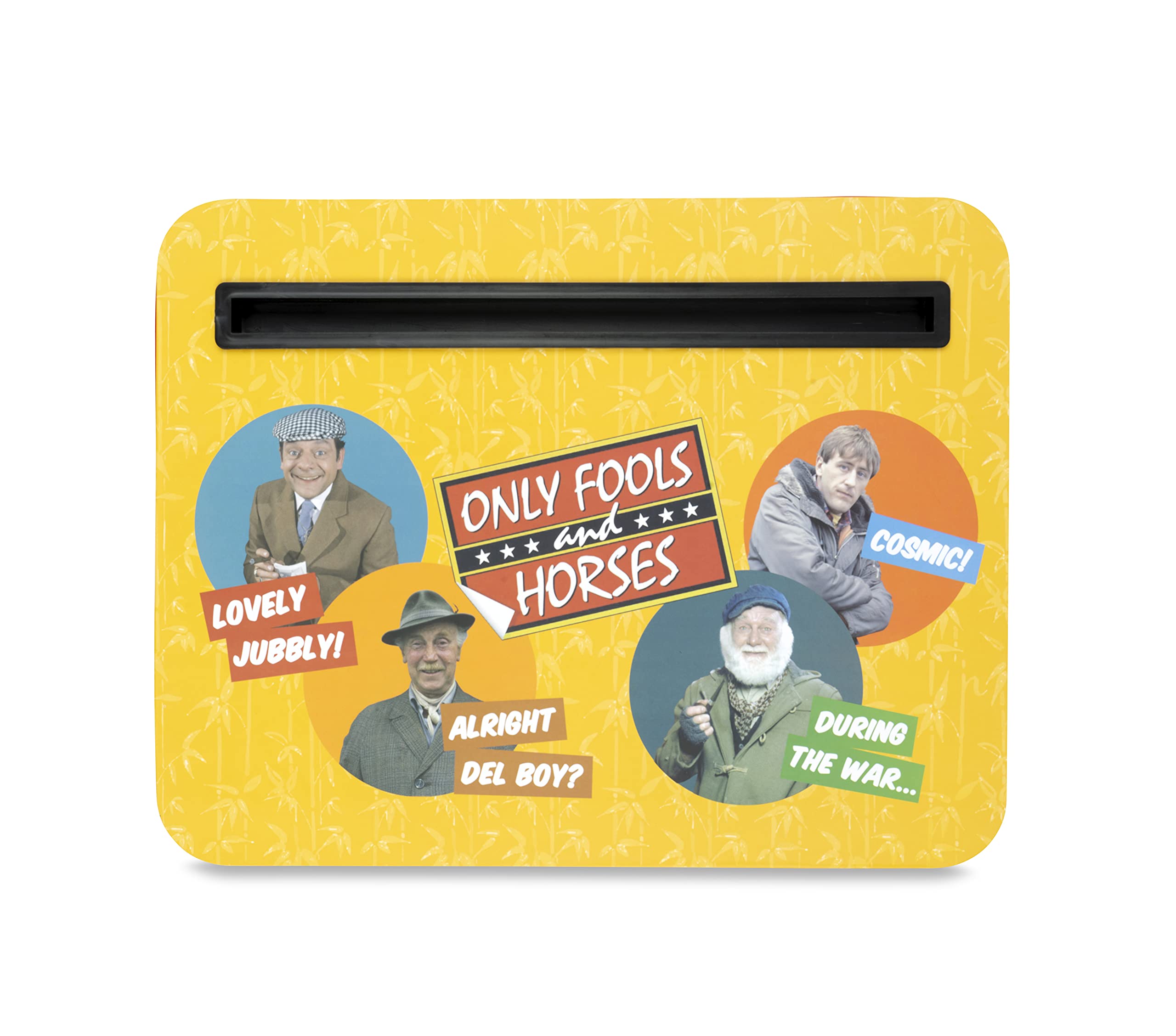 HOX Only Fools & Horses Lap Tray - Tablet Slot & Cushion | Polypropylene | Multicolor 2