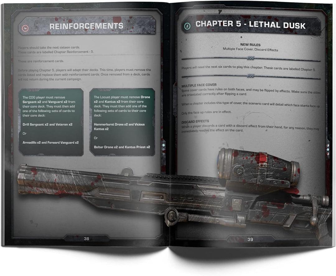 Steamforged Games Gears of War The Card Game: Core Game - 2 Players, 30-60 Minut