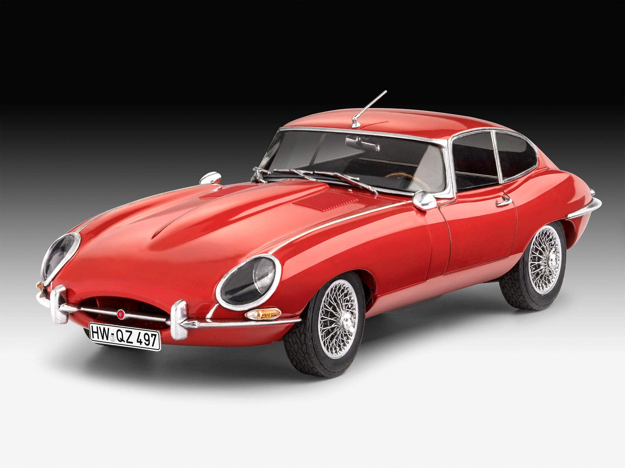 Revell RV07668 Jaguar E-Type Coupé Model Kit | 1:24 Scale Plastic Car Model 8